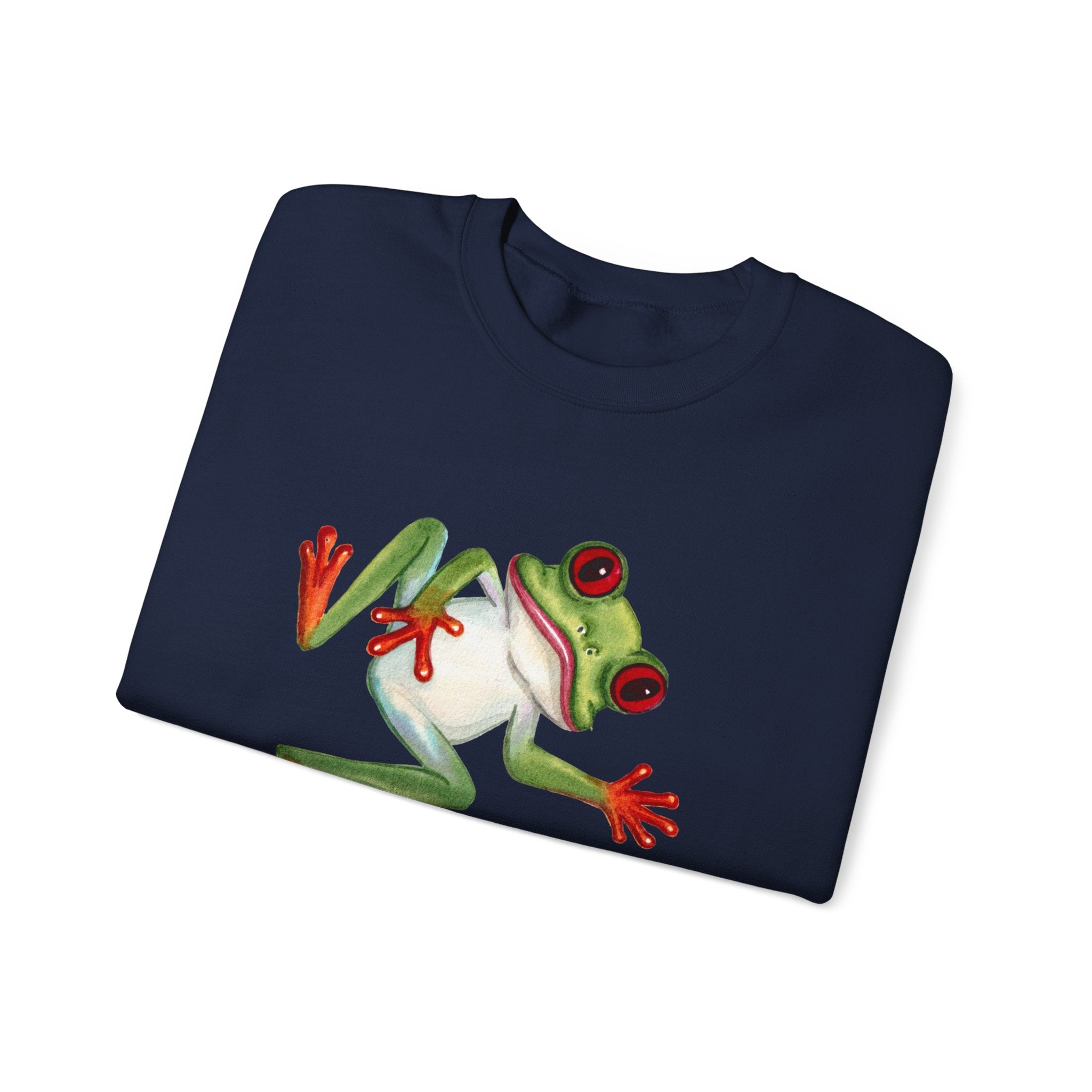Frog 'Here for Hoppy Hour' Crewneck Sweatshirt