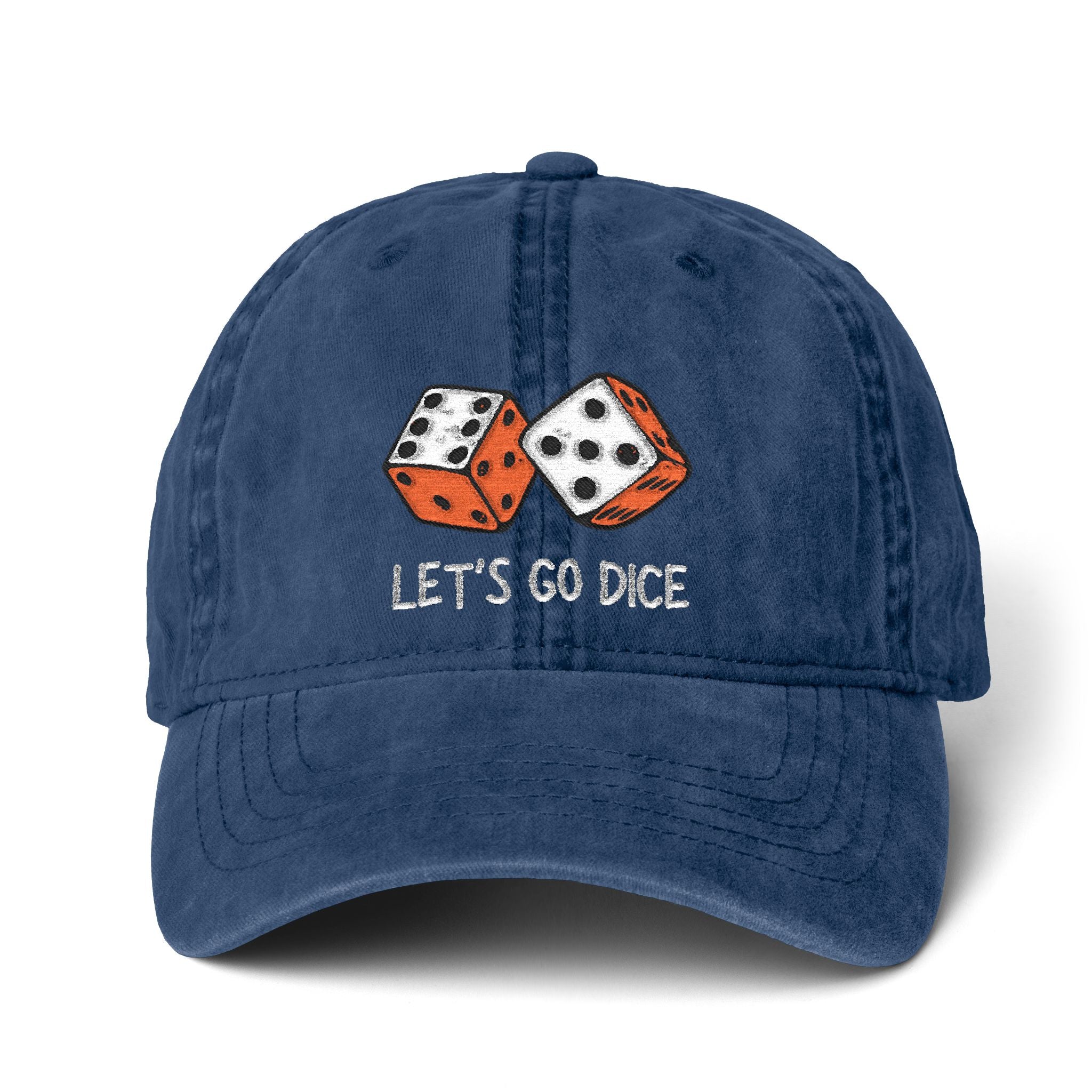 Women's Pigment-Dyed Cap with Fashion Undervisor (Embroidery)