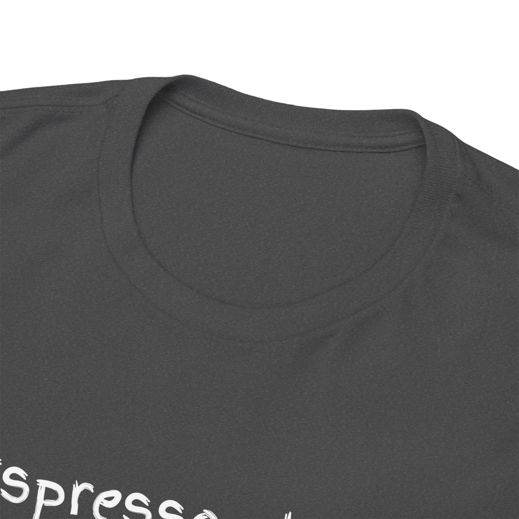 Espresso Shots T‑Shirt — Minimal Coffee Lover Tee