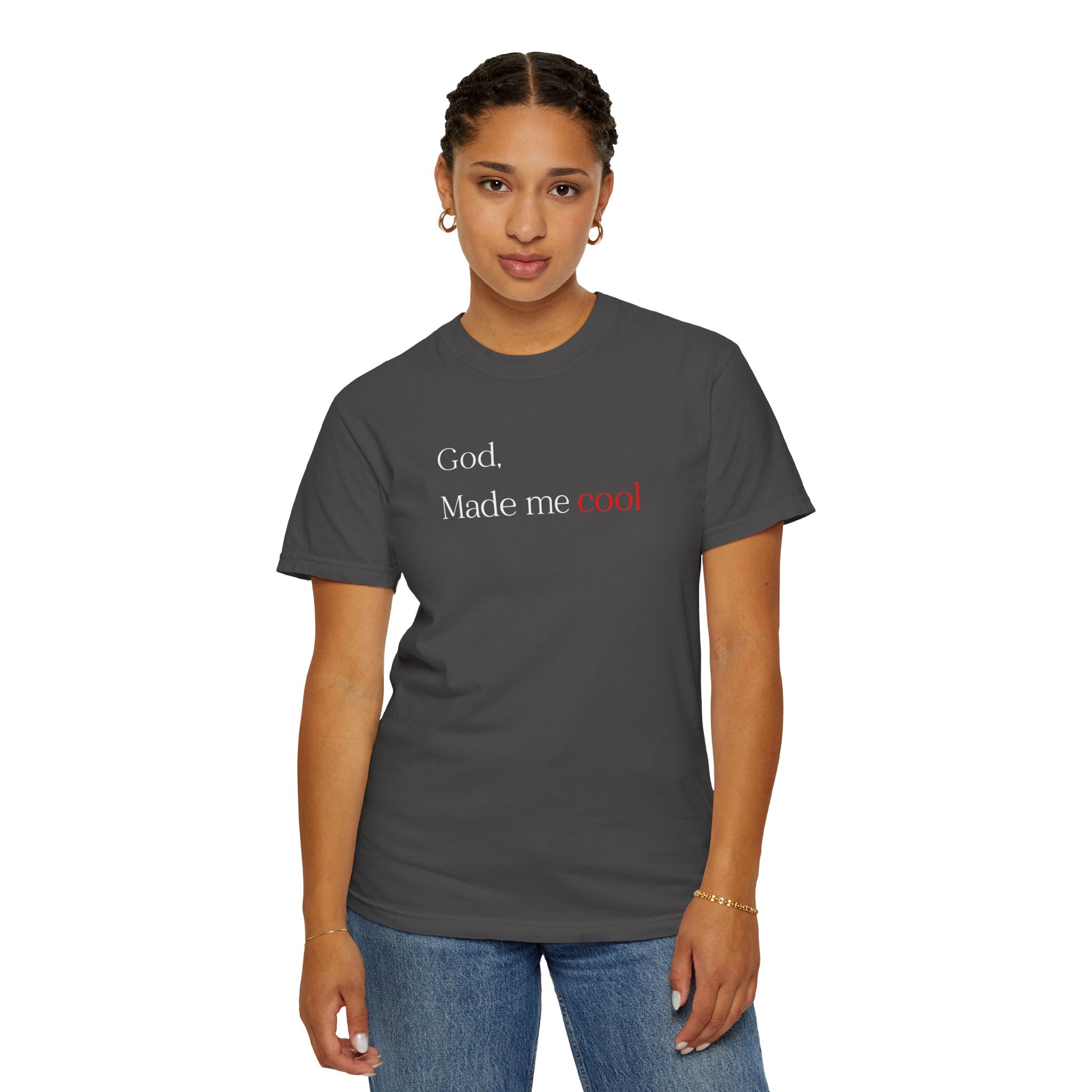 God Made Me Cool T-Shirt — Christian Inspirational Tee