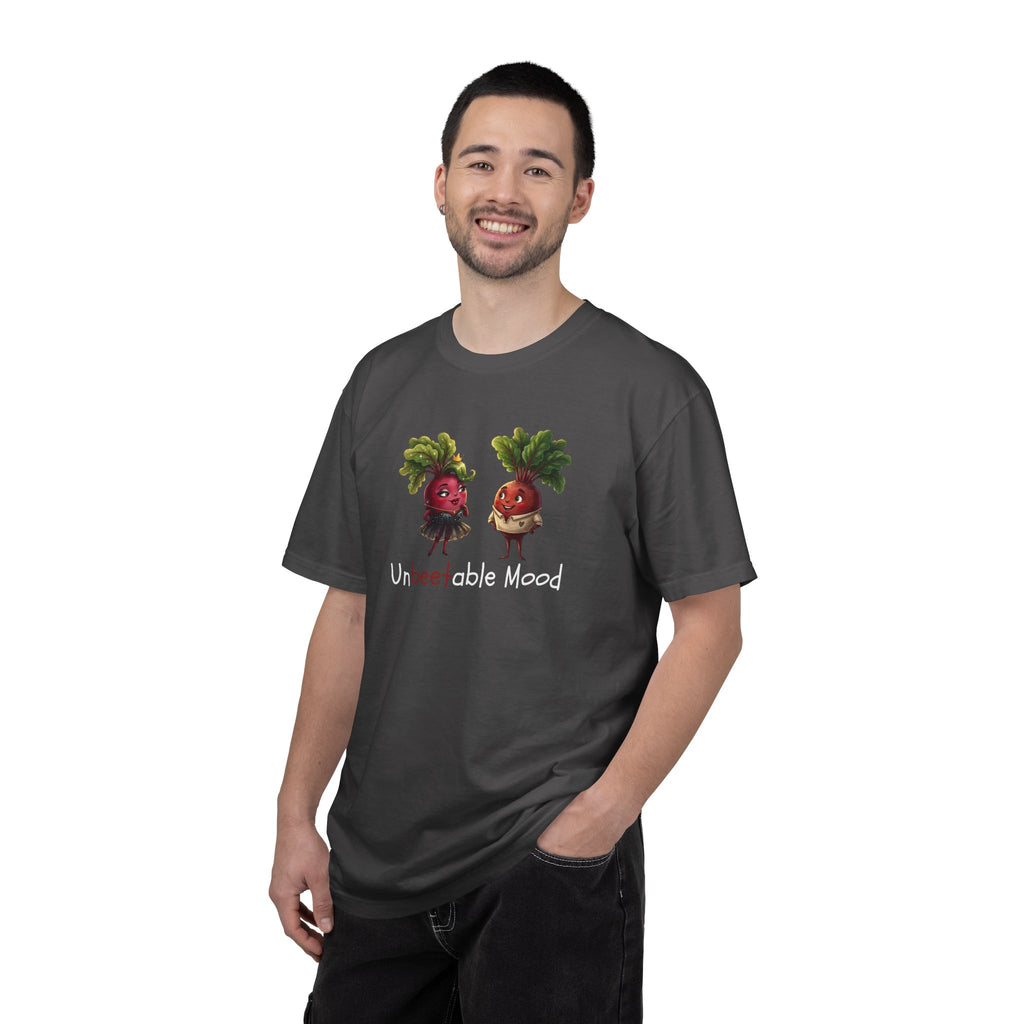 Unbeetable Mood T-Shirt — Cute Beet Characters Veggie Pun Tee