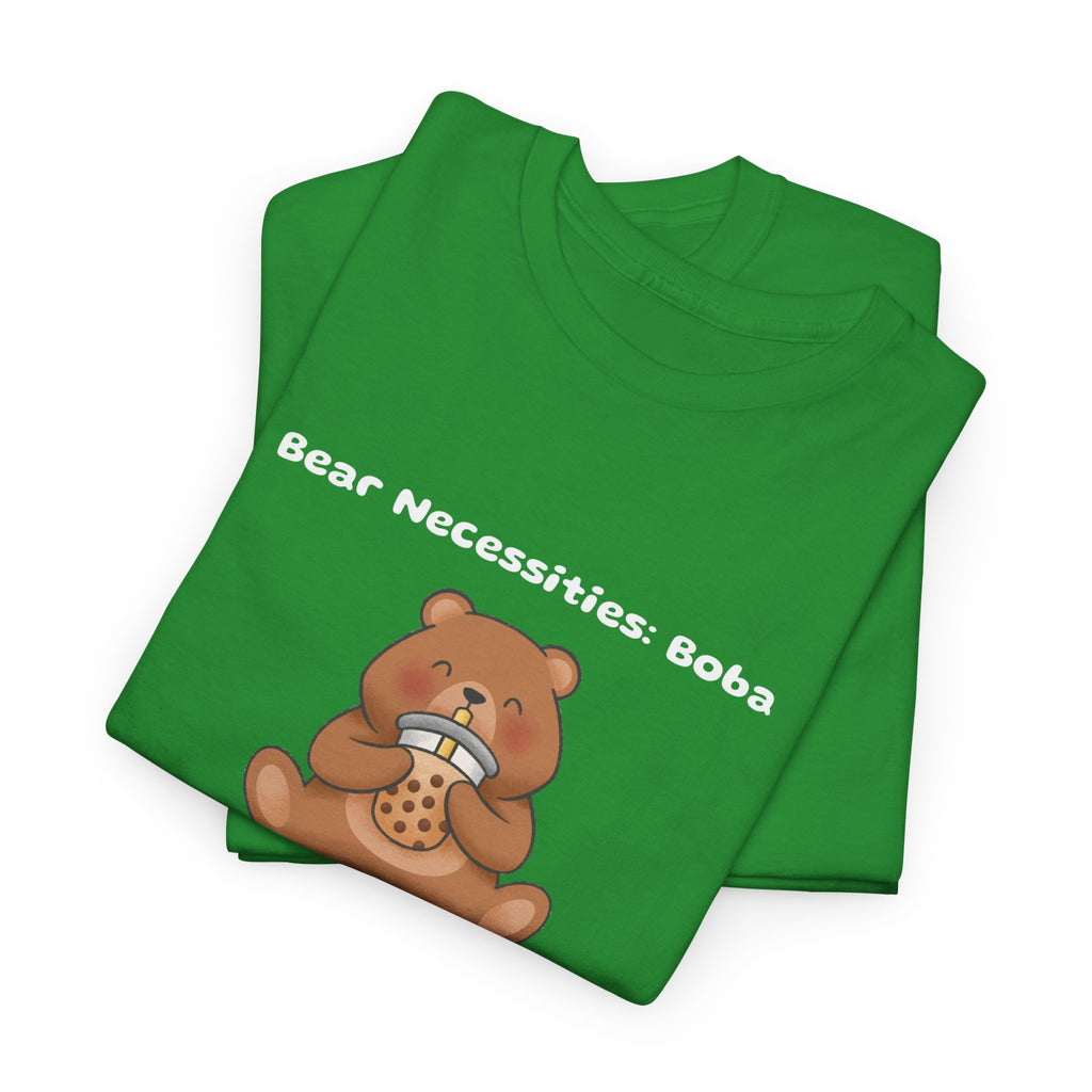 Bear Necessities: Boba Tee — Cute Bubble Tea Bear Graphic T-Shirt