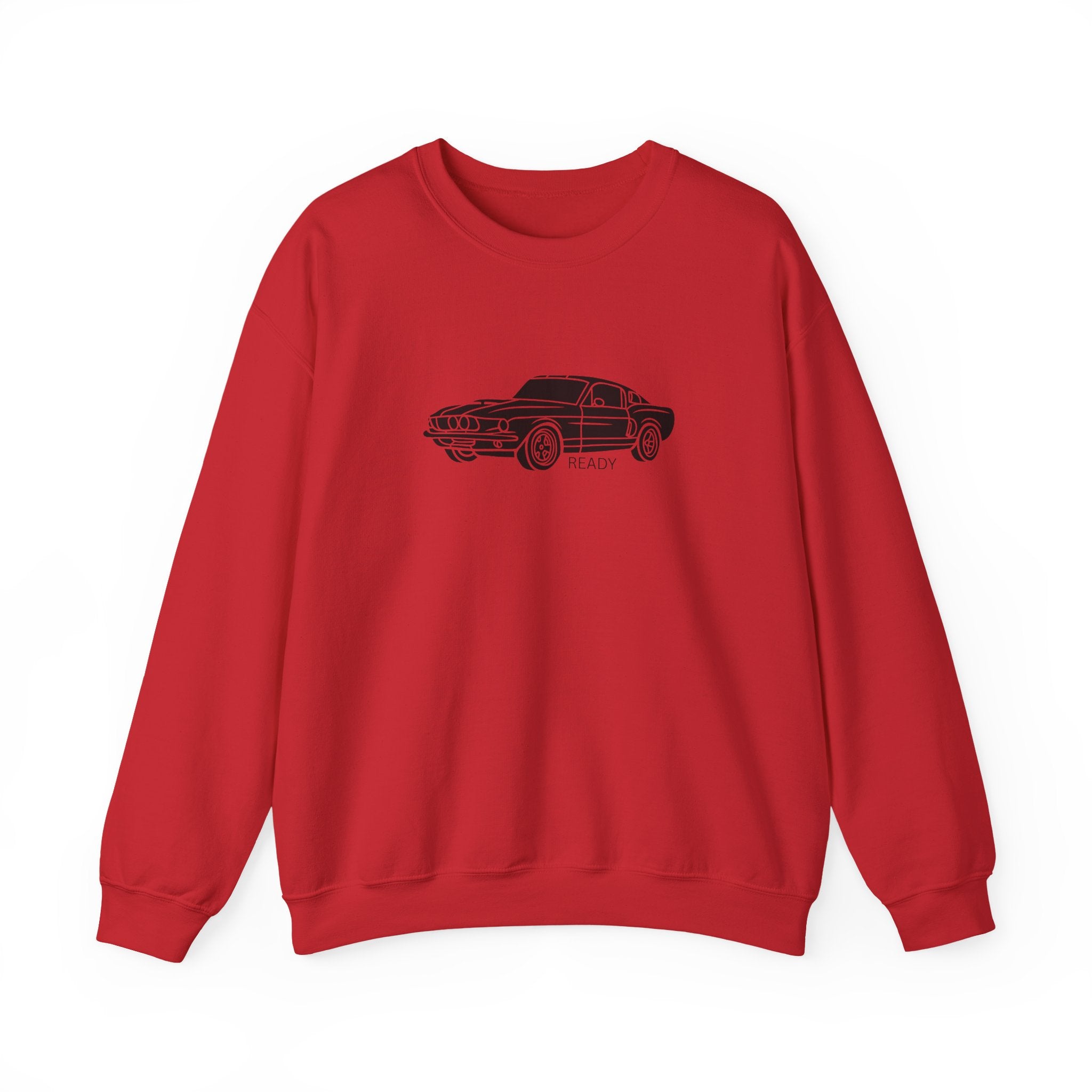Classic Mustang Outline Crewneck Sweatshirt