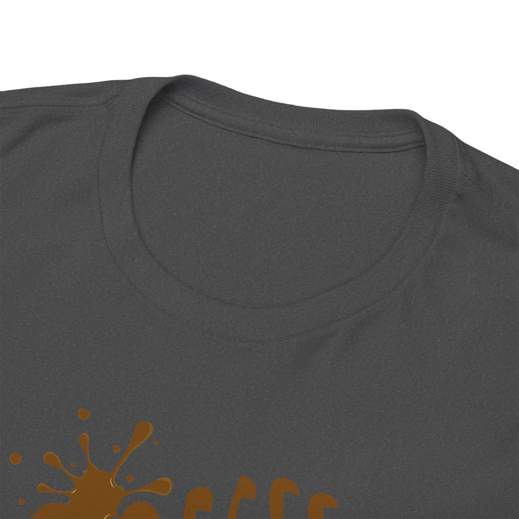 Coffee Splash T‑Shirt — Retro Coffee Typography Tee