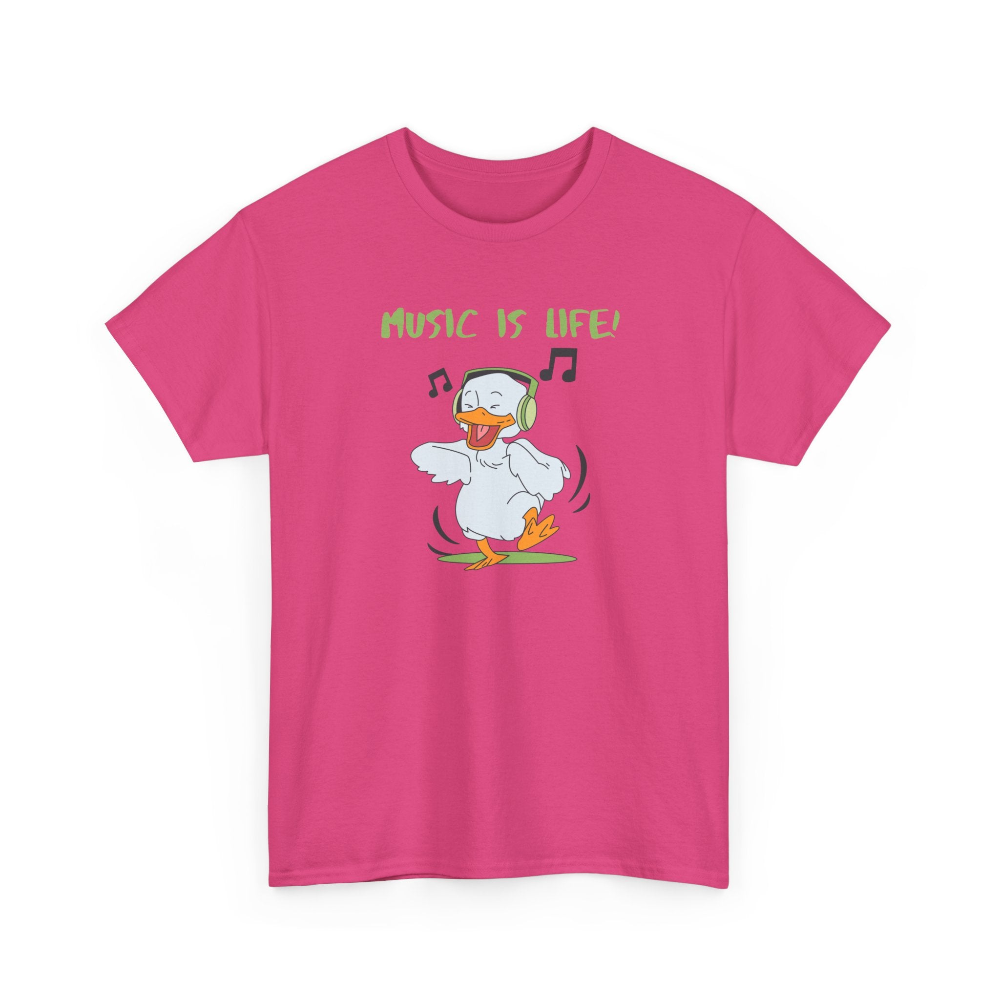 Music Is Life Duck T‑Shirt