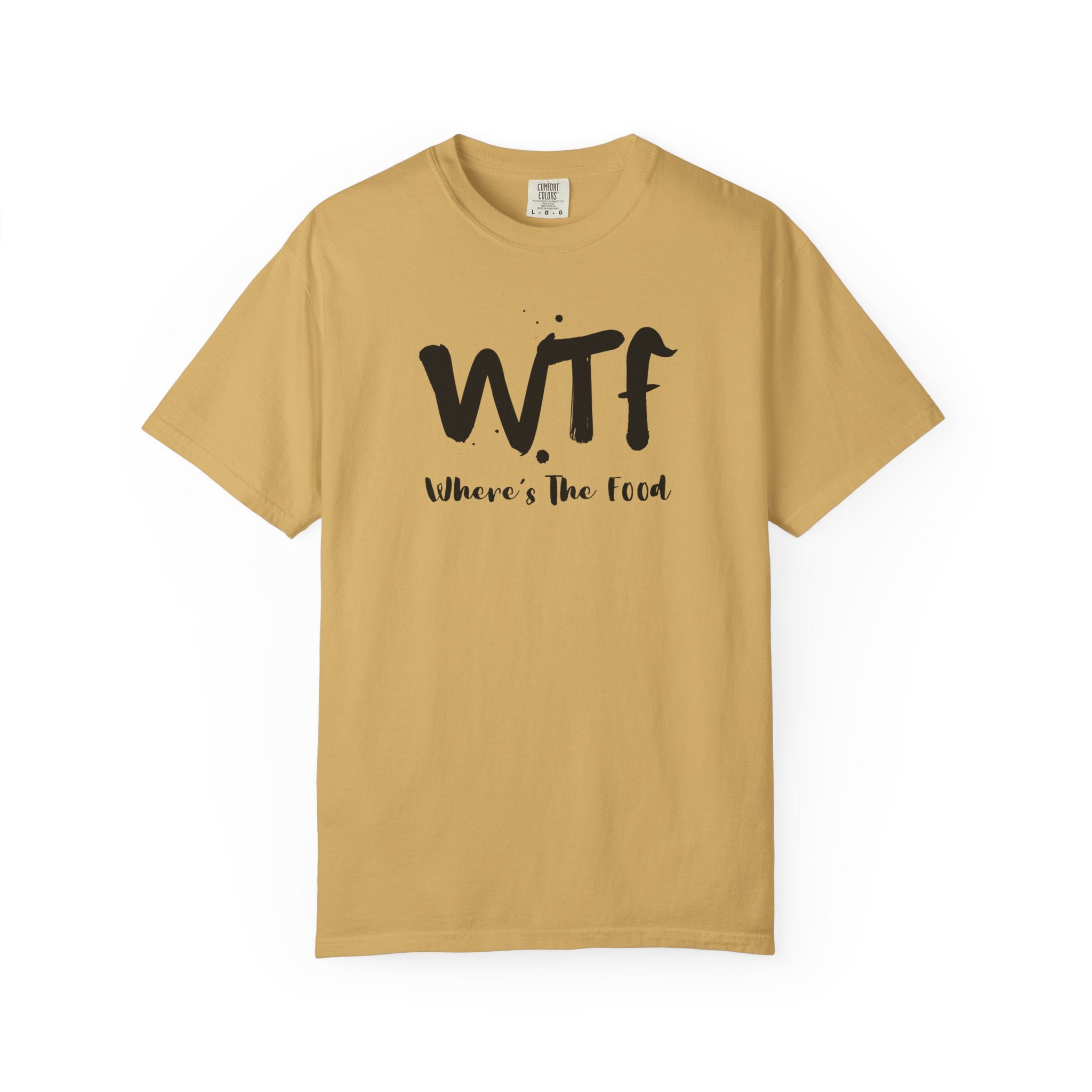 WTF "Where's The Food" Graphic T-Shirt