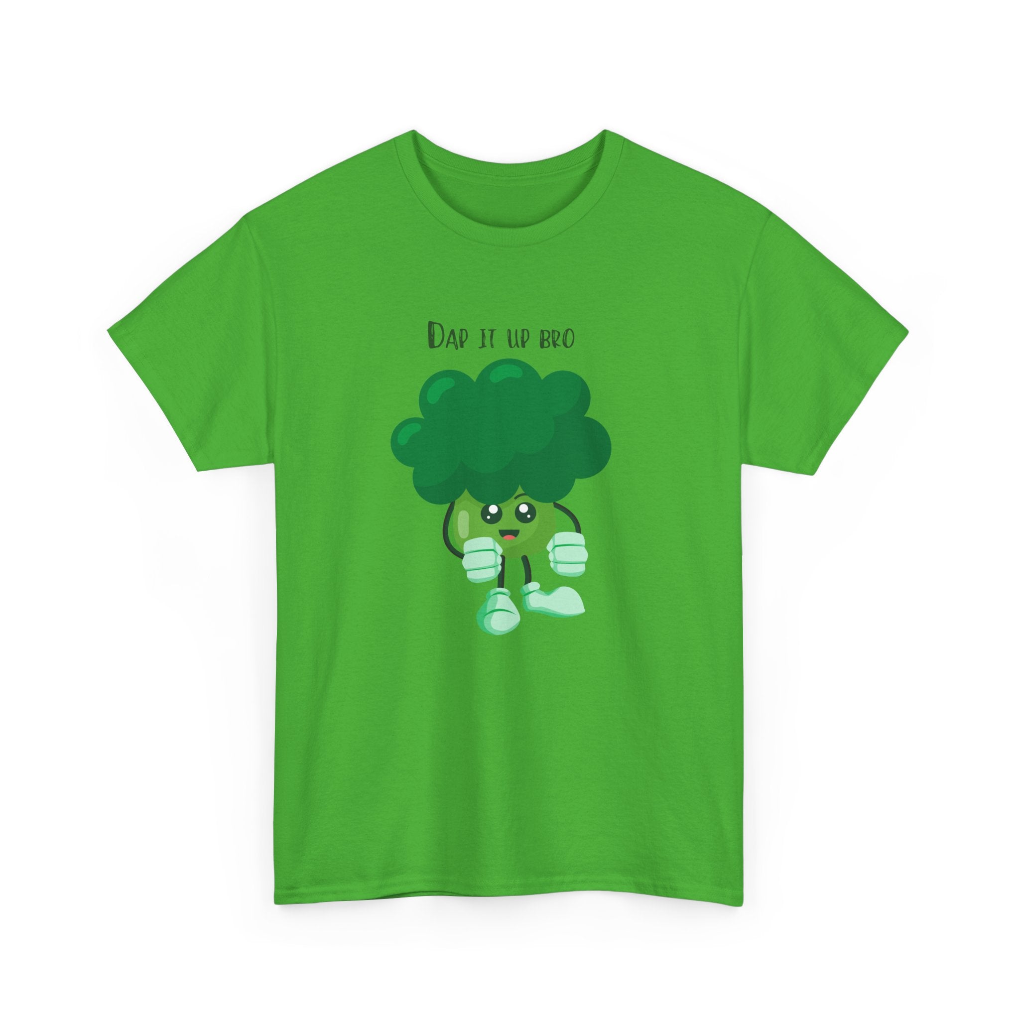 Broccoli Buddy T‑Shirt — Cute 'Eat Yo Veg' Veggie Graphic Tee