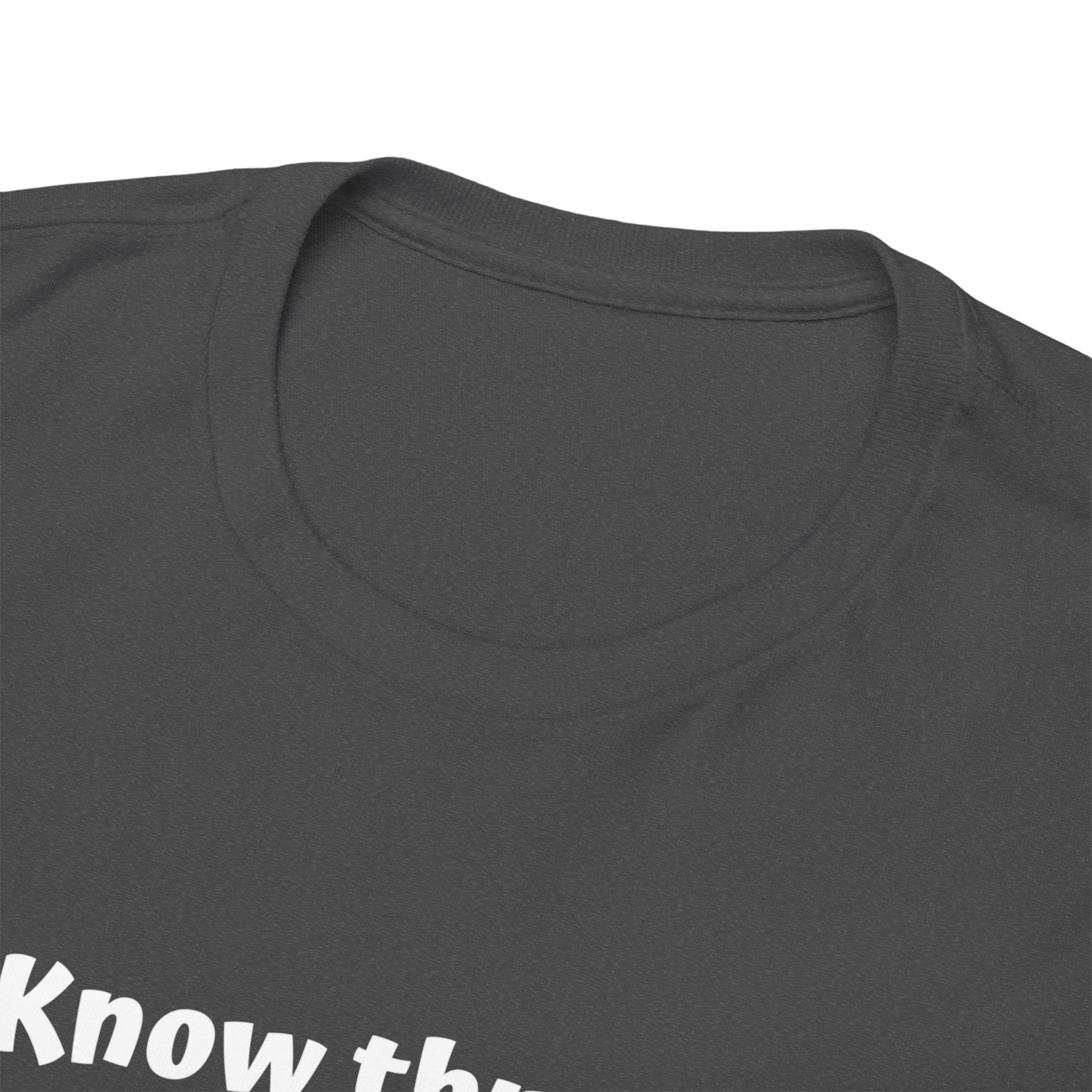 Know Thyself T-Shirt — Minimalist Affirmation Tee
