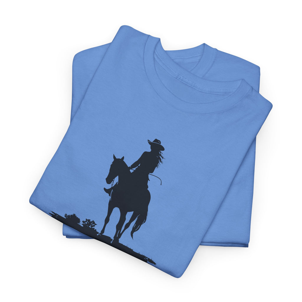 Cowboy Silhouette T‑Shirt — Lone Rider Graphic Tee