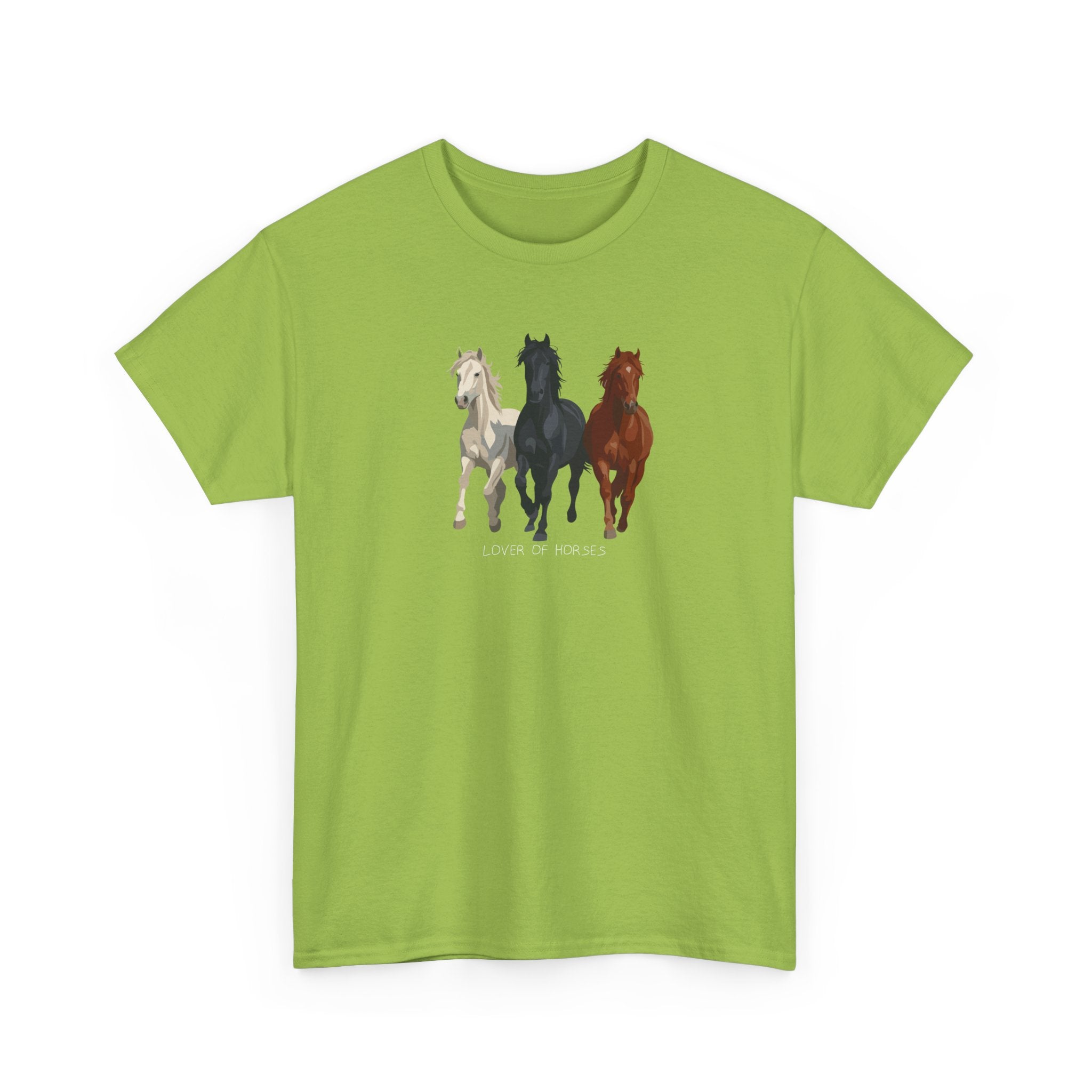 T-Shirt — Three Horses 'Love is Love' Pride Graphic Tee