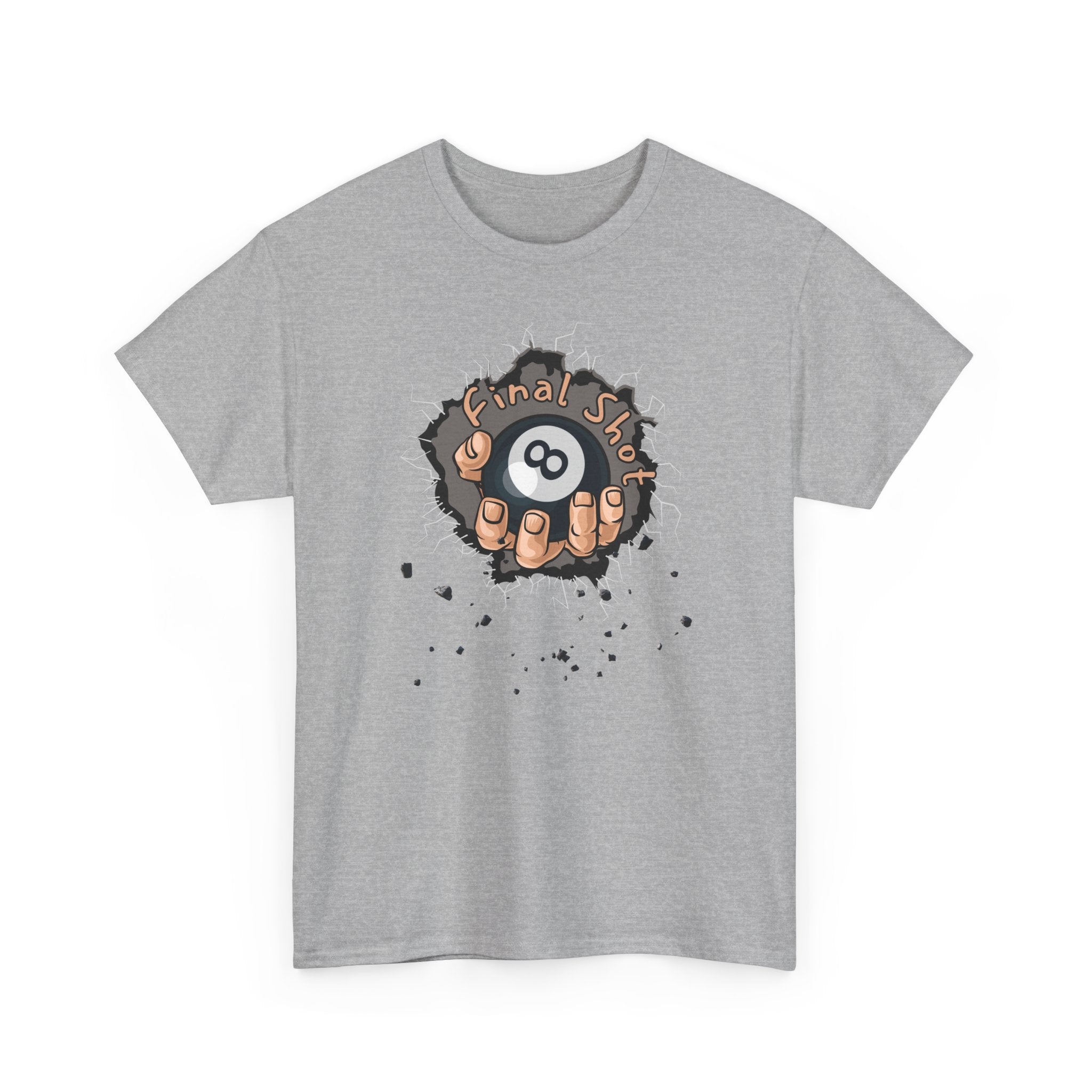 Eight Ball Pocket Tee — "Final Say" Billiards Graphic Shirt
