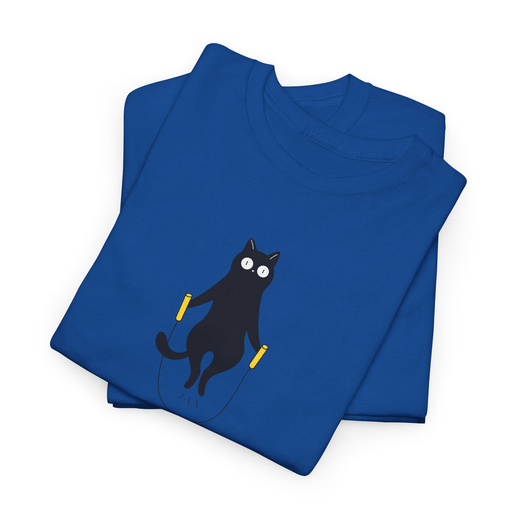 Cat Skipping These Problems Like Tee — Funny Cat Graphic T‑Shirt