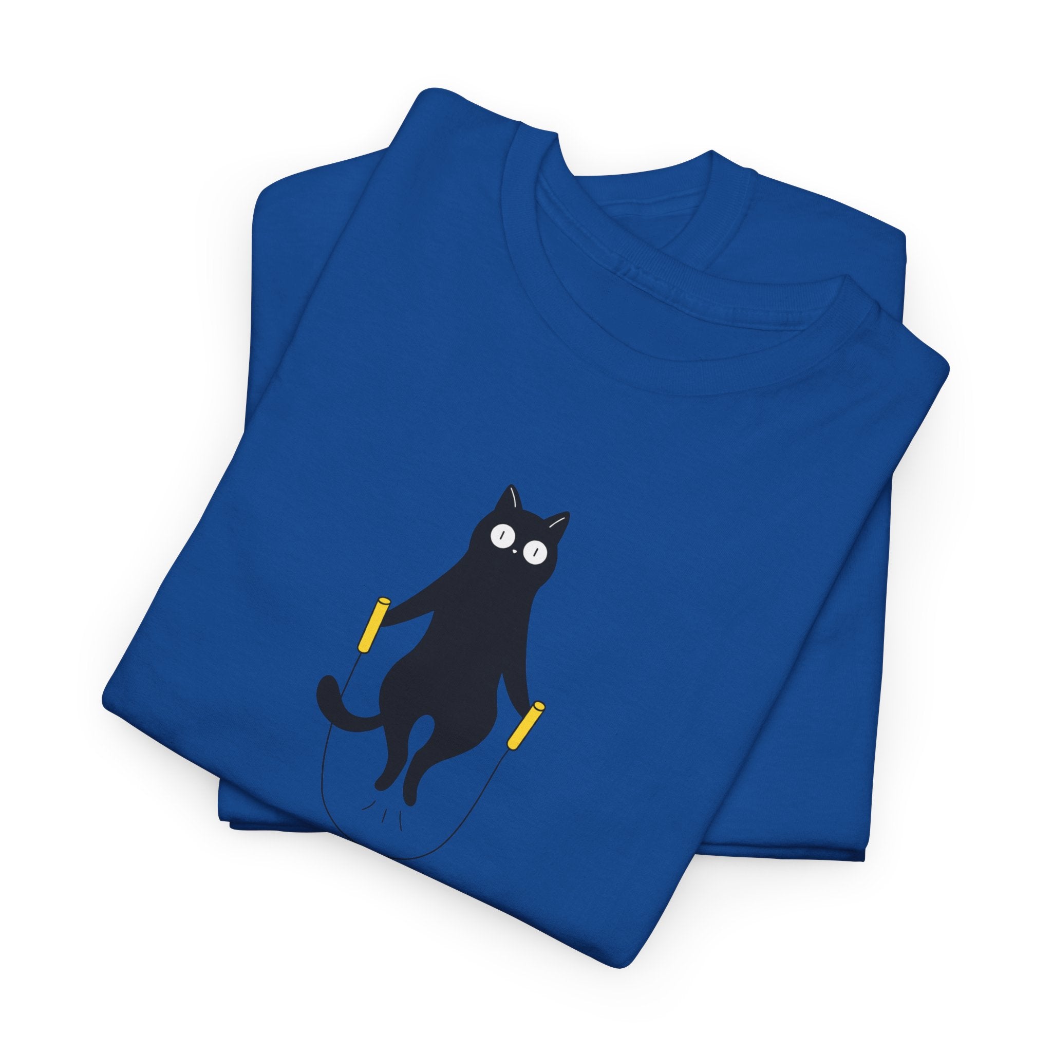 Cat Skipping These Problems Like Tee — Funny Cat Graphic T‑Shirt