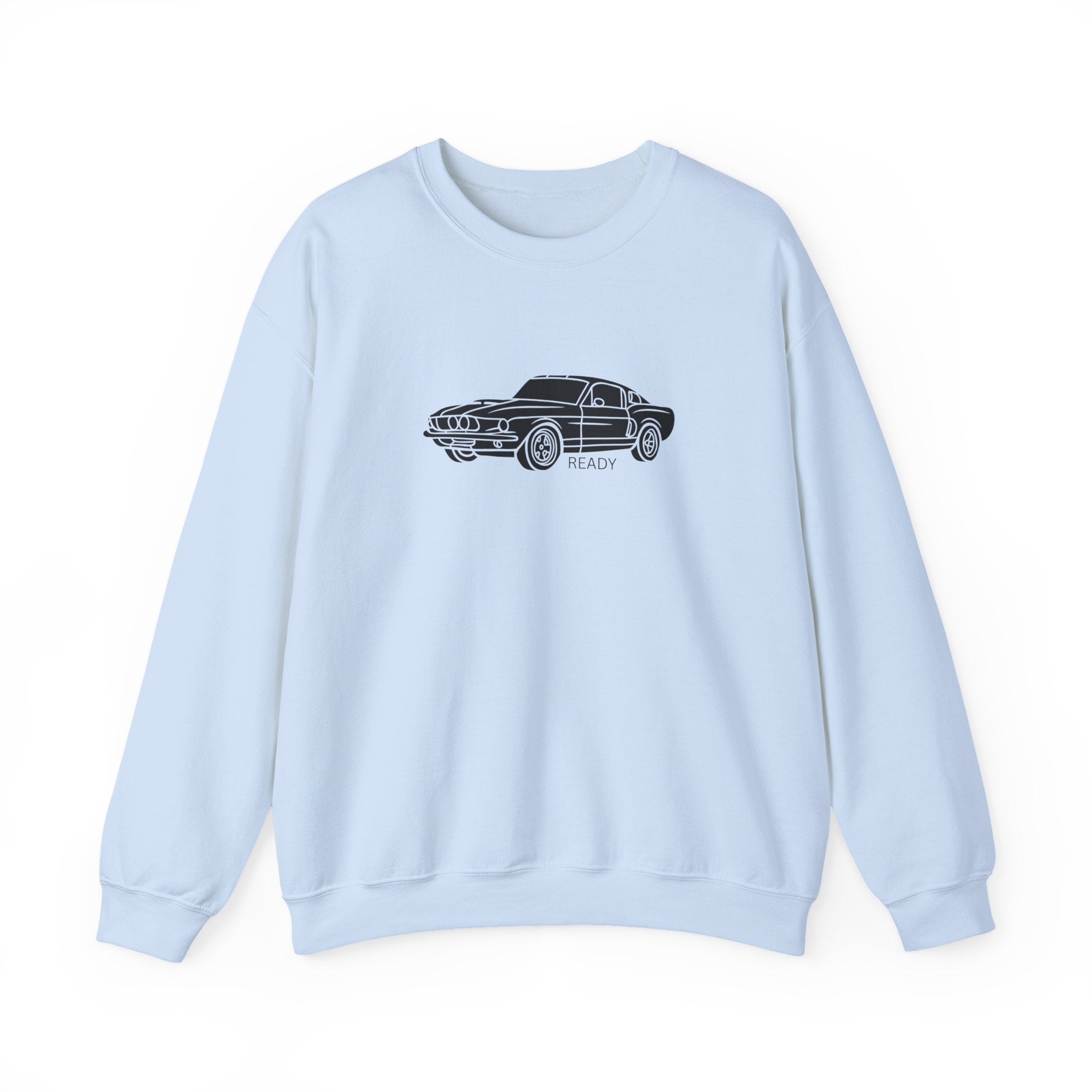 Classic Mustang Outline Crewneck Sweatshirt