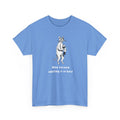 T-Shirt — 'Wine because adulting is so hard' Cat Wine Graphic Tee