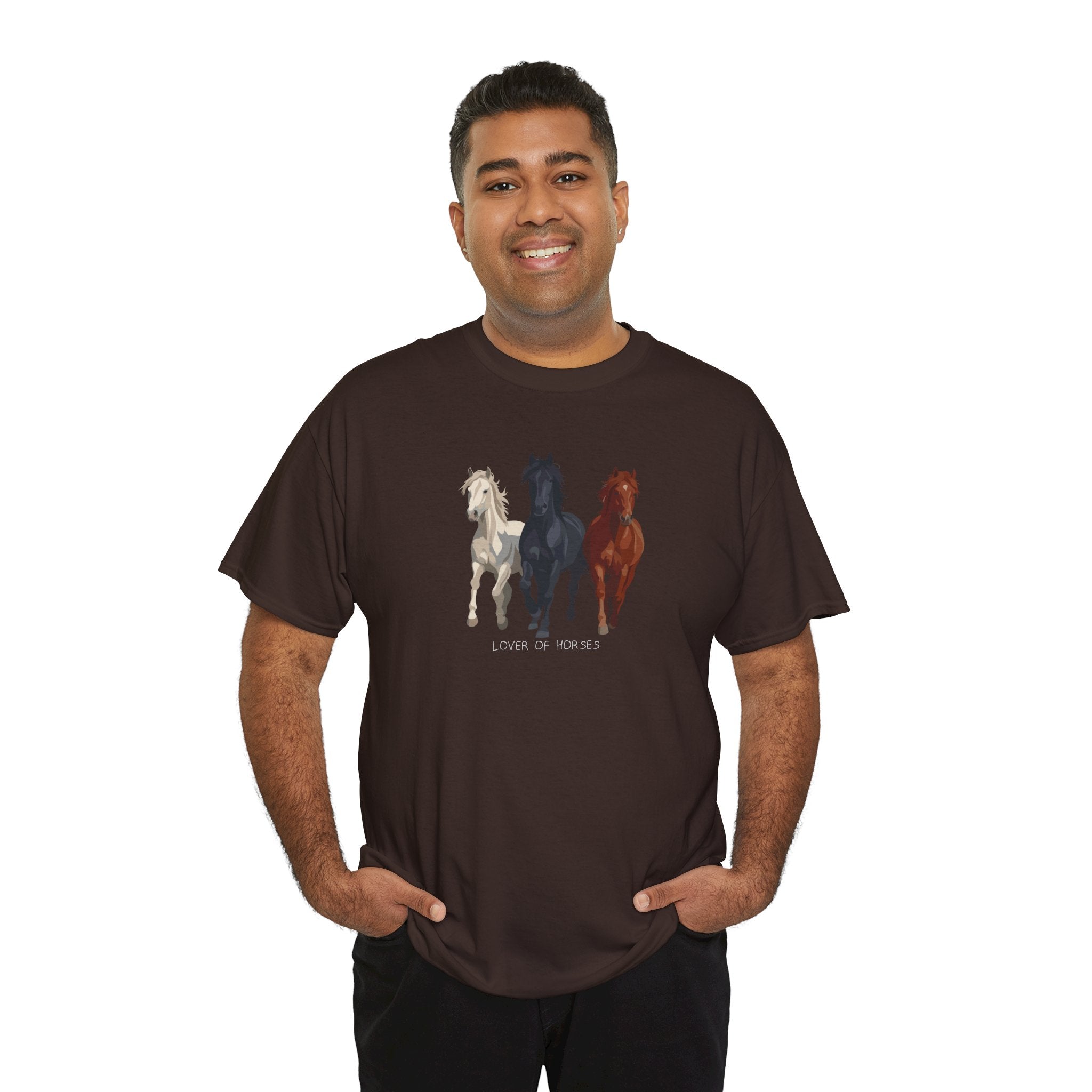 T-Shirt — Three Horses 'Love is Love' Pride Graphic Tee