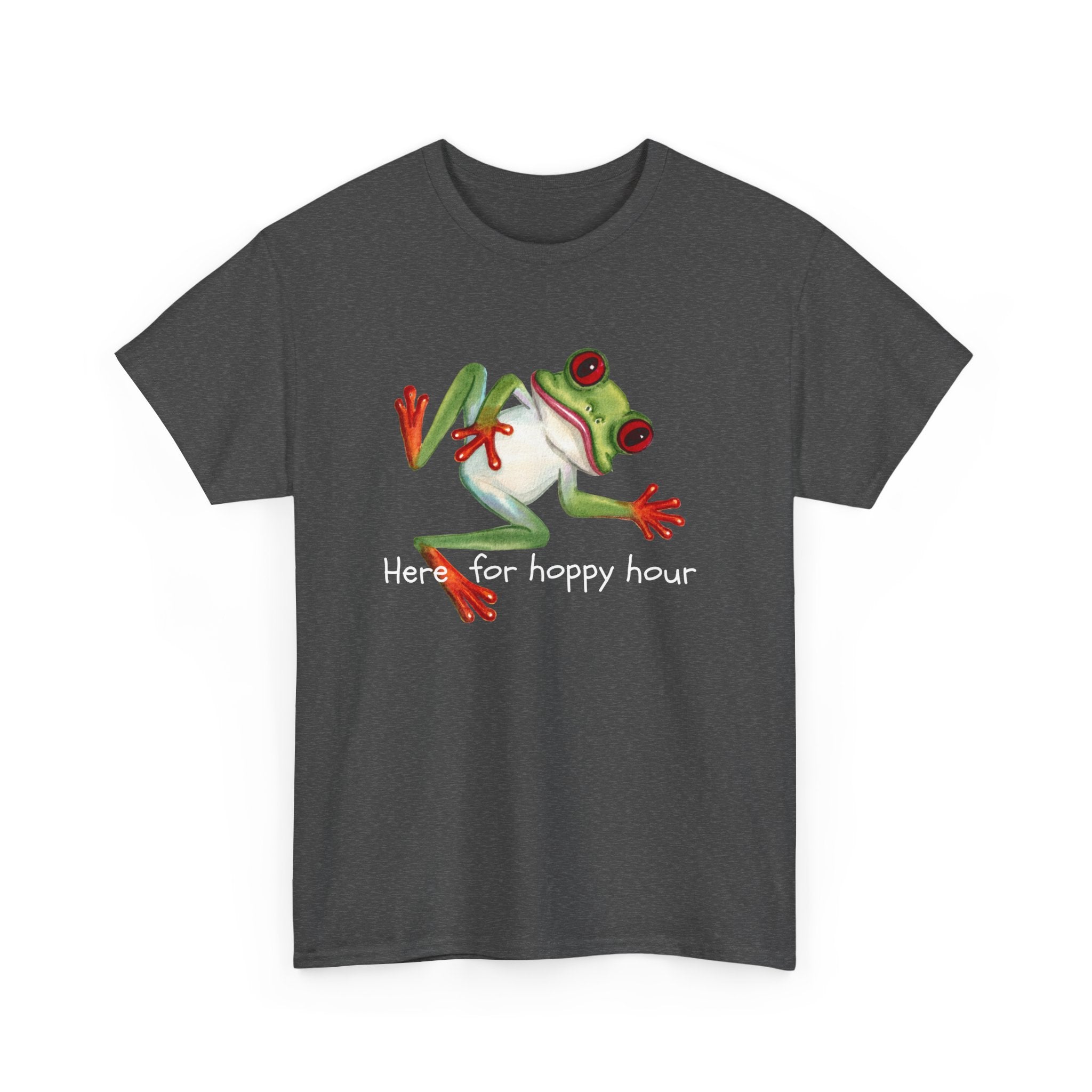 Red-Eyed Tree Frog Graphic Tee — Cute Tropical Frog Shirt for Nature Lovers