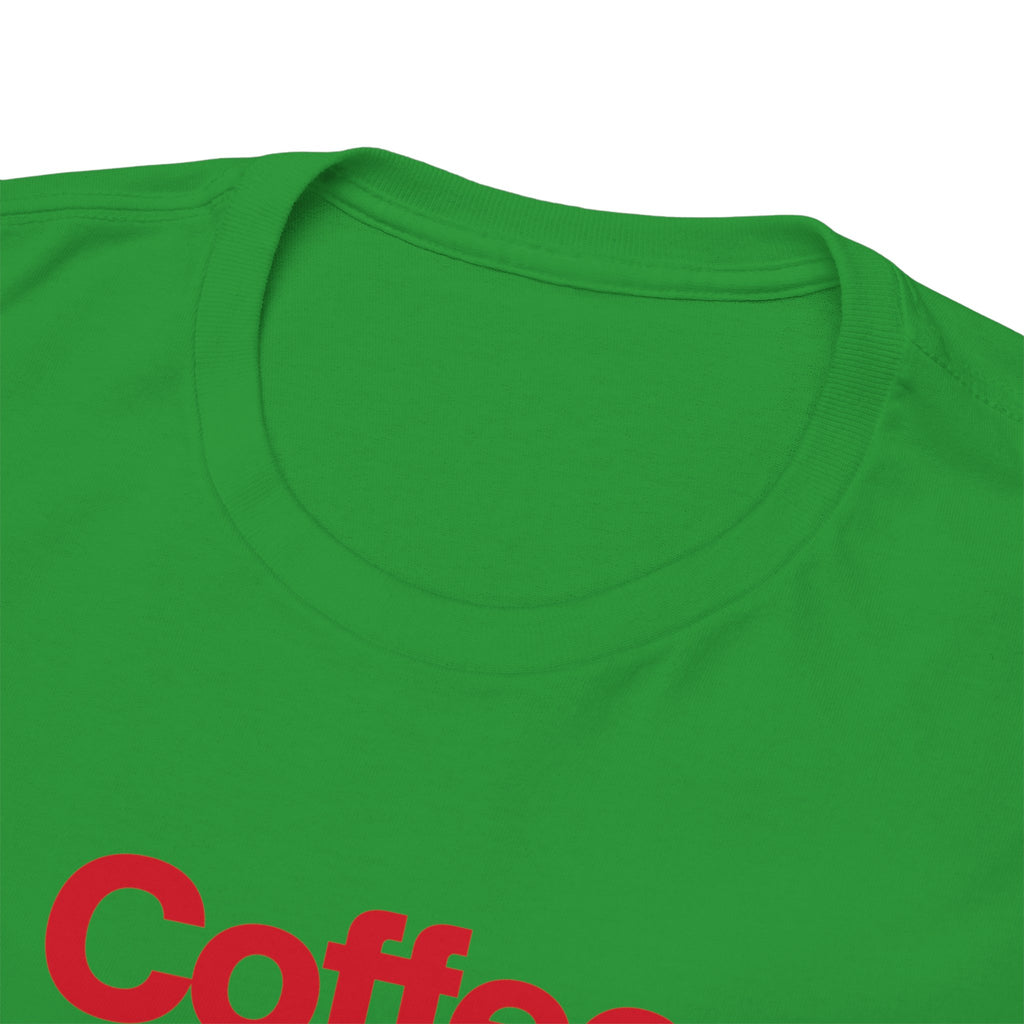 Coffee Lovers T-Shirt — Cute Red Coffee Cup Graphic Tee