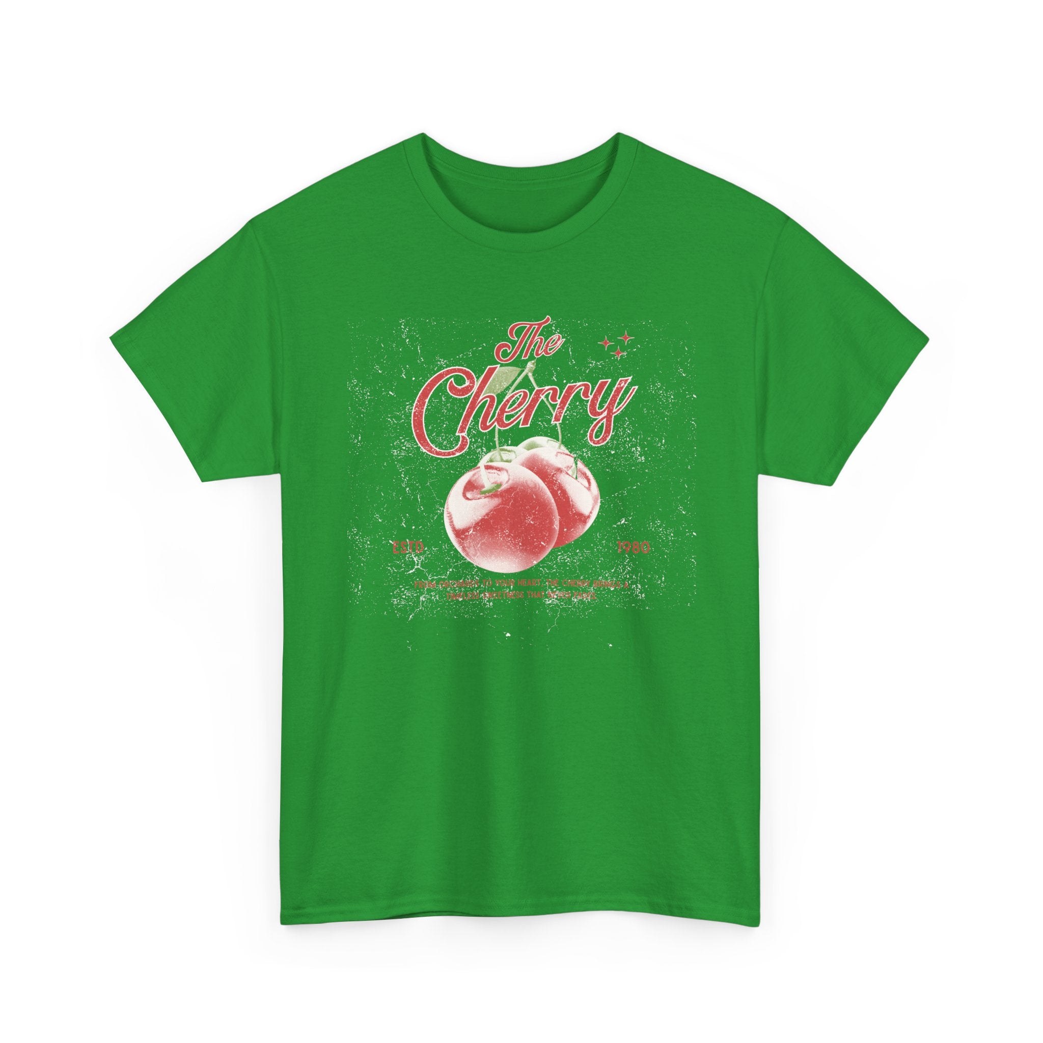 Cherry Vintage Graphic Tee — "I’m Cherry" Retro Fruit T-Shirt