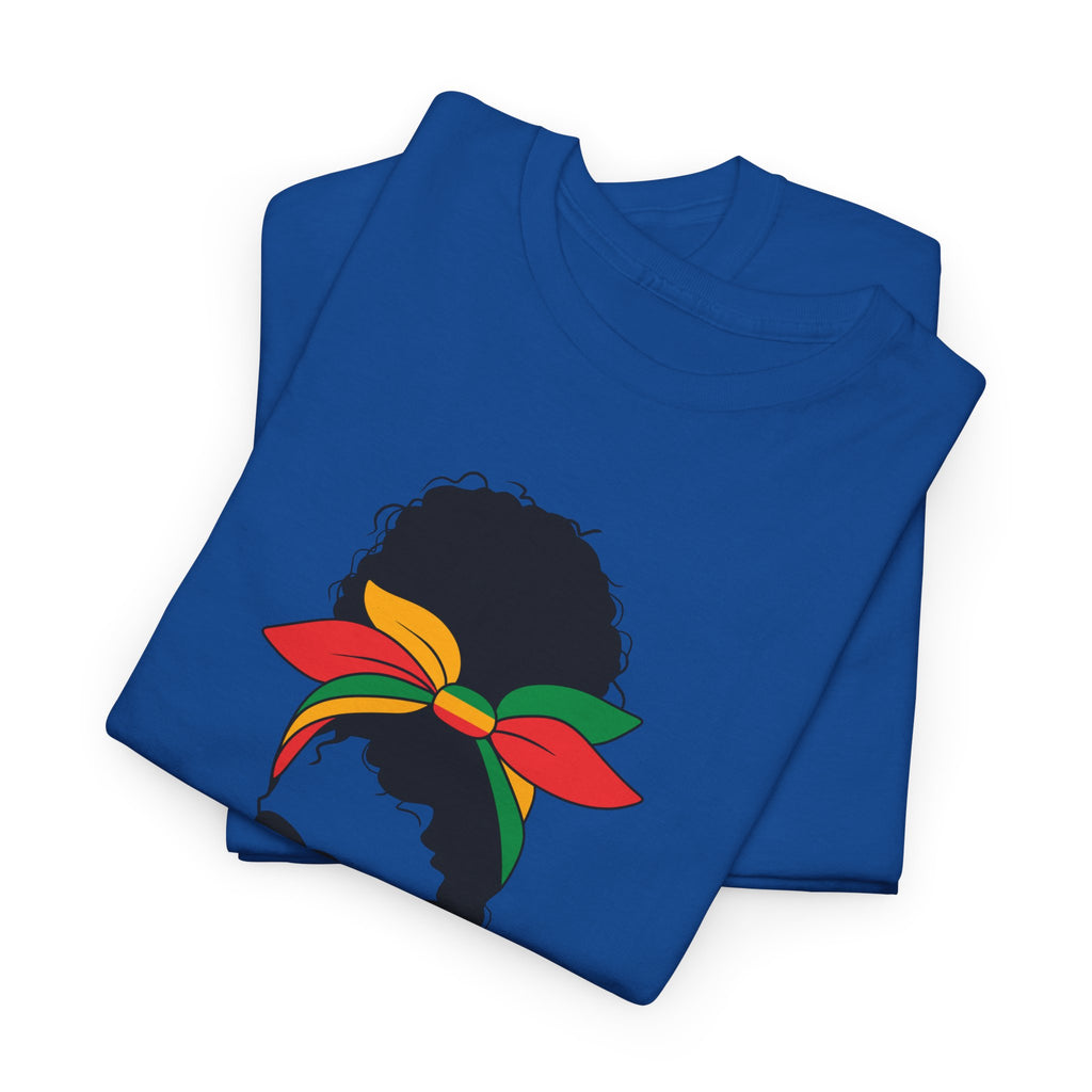 Juneteenth Afro Puff Tee — Juneteenth Celebration T-Shirt