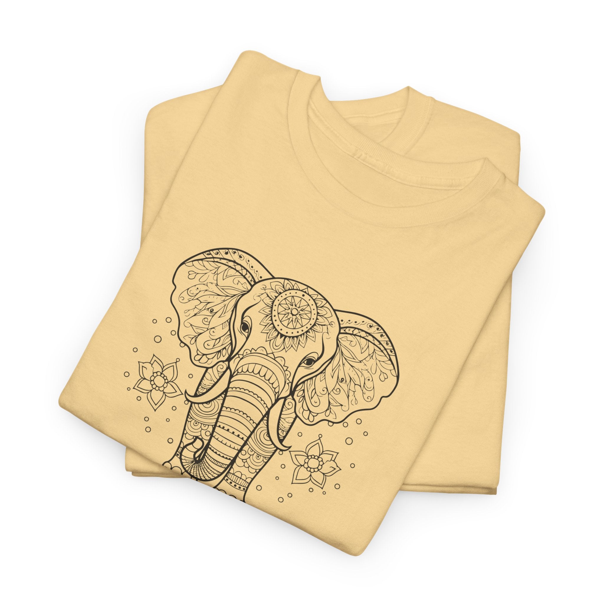 Elephant Head Tee — "Big Style. Bigger Presence" Graphic T-Shirt