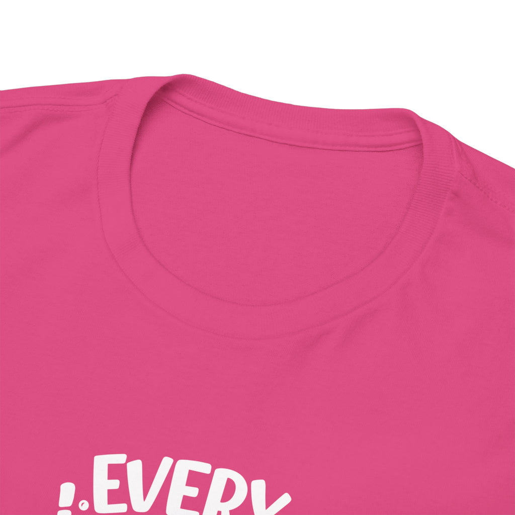 T-Shirt — "Every Journey Needs a First Step" Inspirational Quote Tee