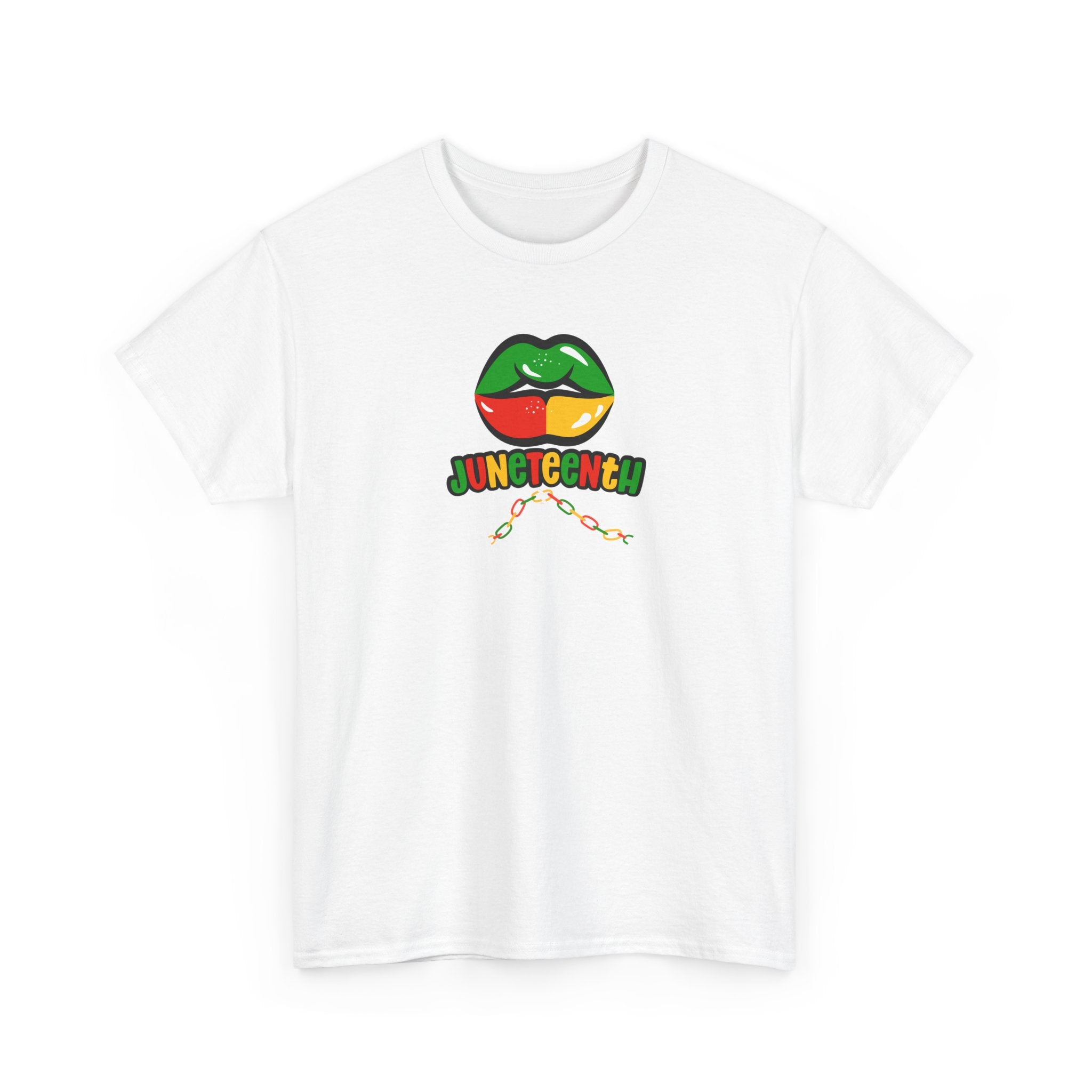 Juneteenth Lips Graphic Tee - Black History Celebration Shirt
