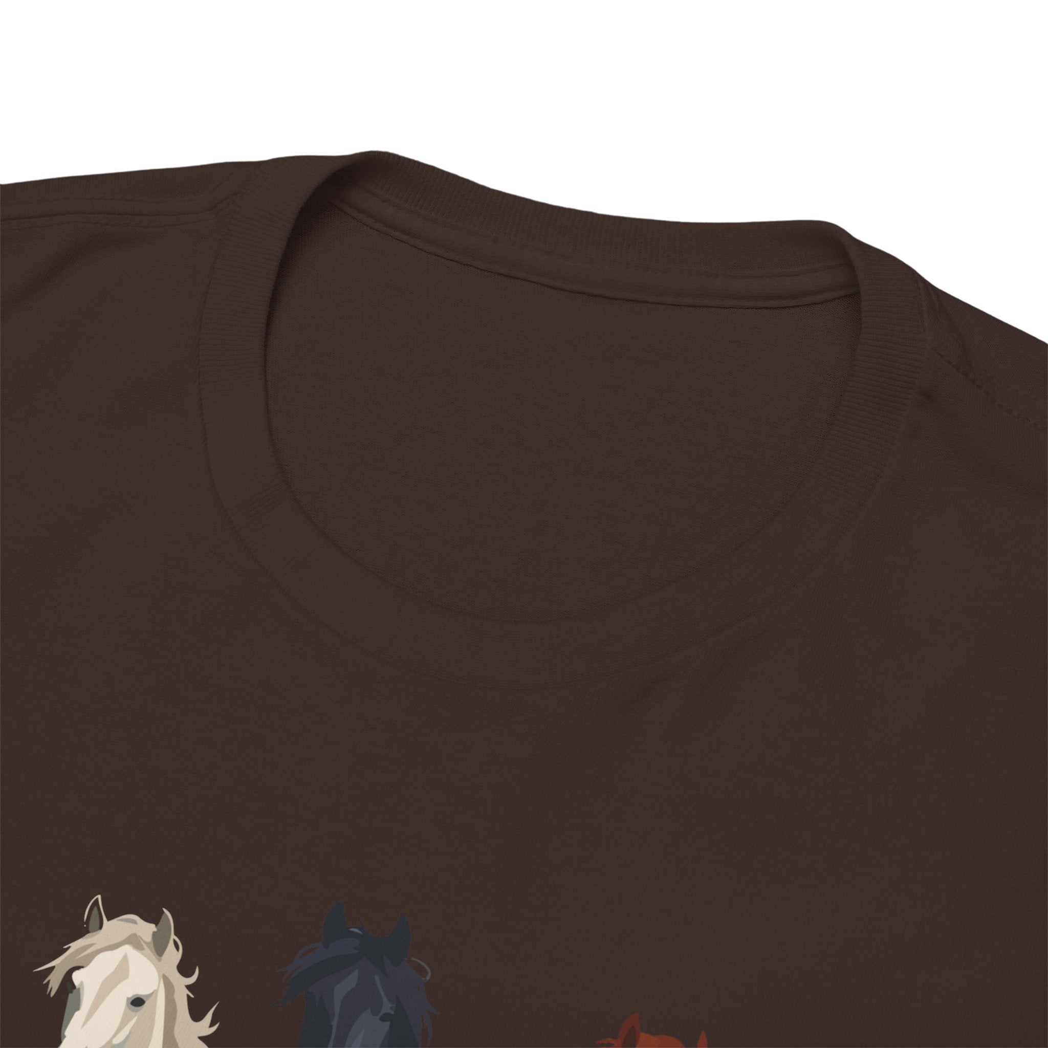 T-Shirt — Three Horses 'Love is Love' Pride Graphic Tee