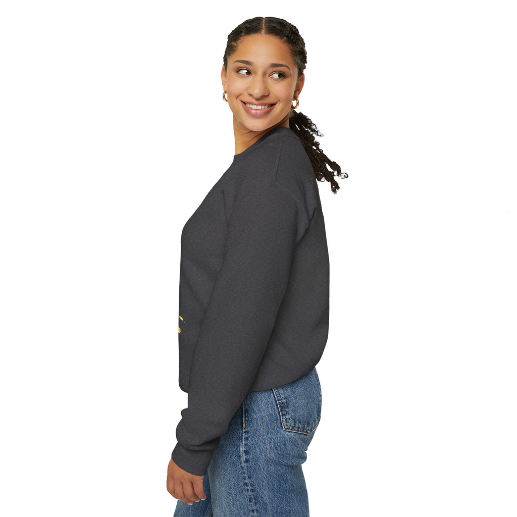 Crewneck Sweatshirt — "Bold, Bright, and Beautifully Messy" Color Splash