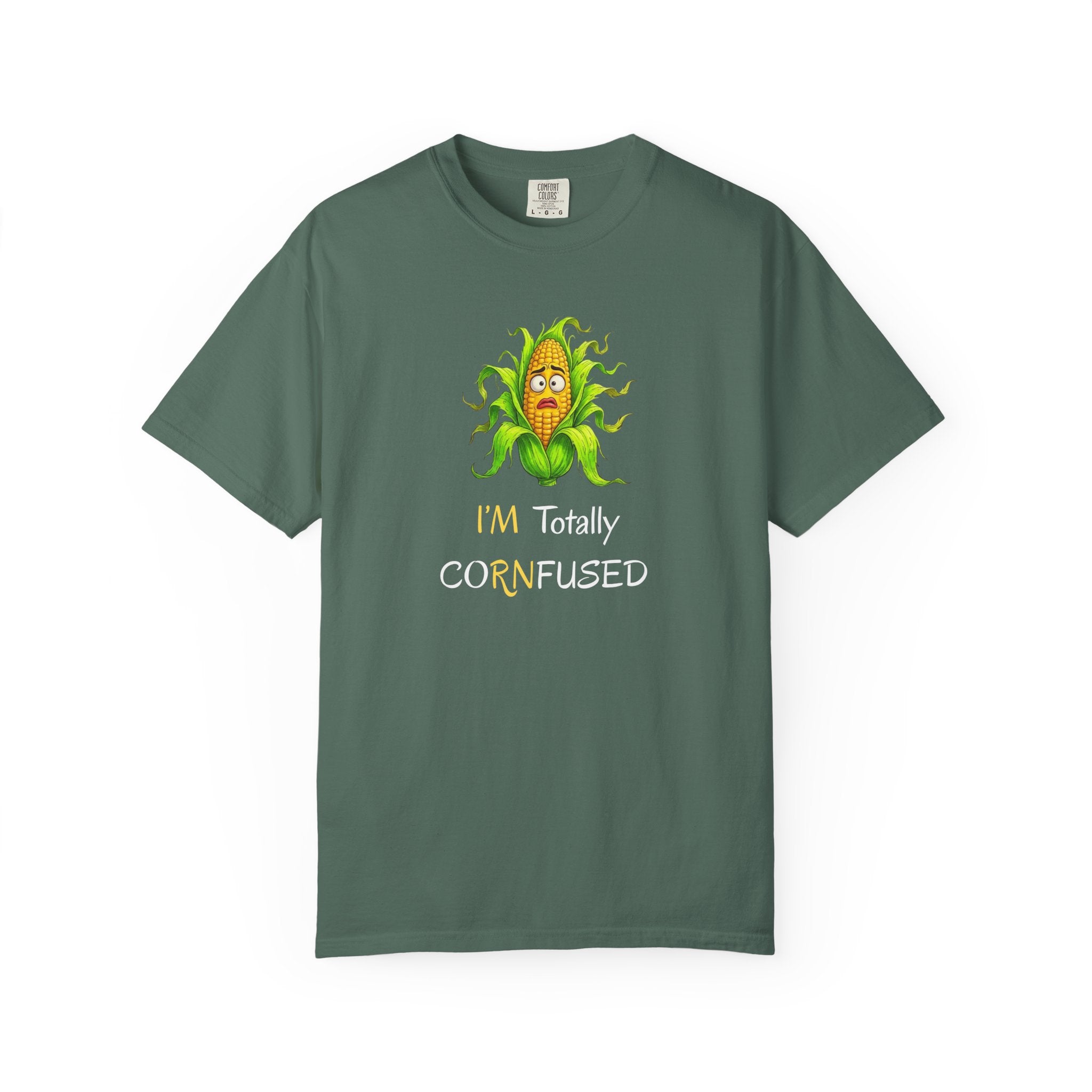 I'm Totally CORNfused Tee — Funny Corn Pun T-Shirt