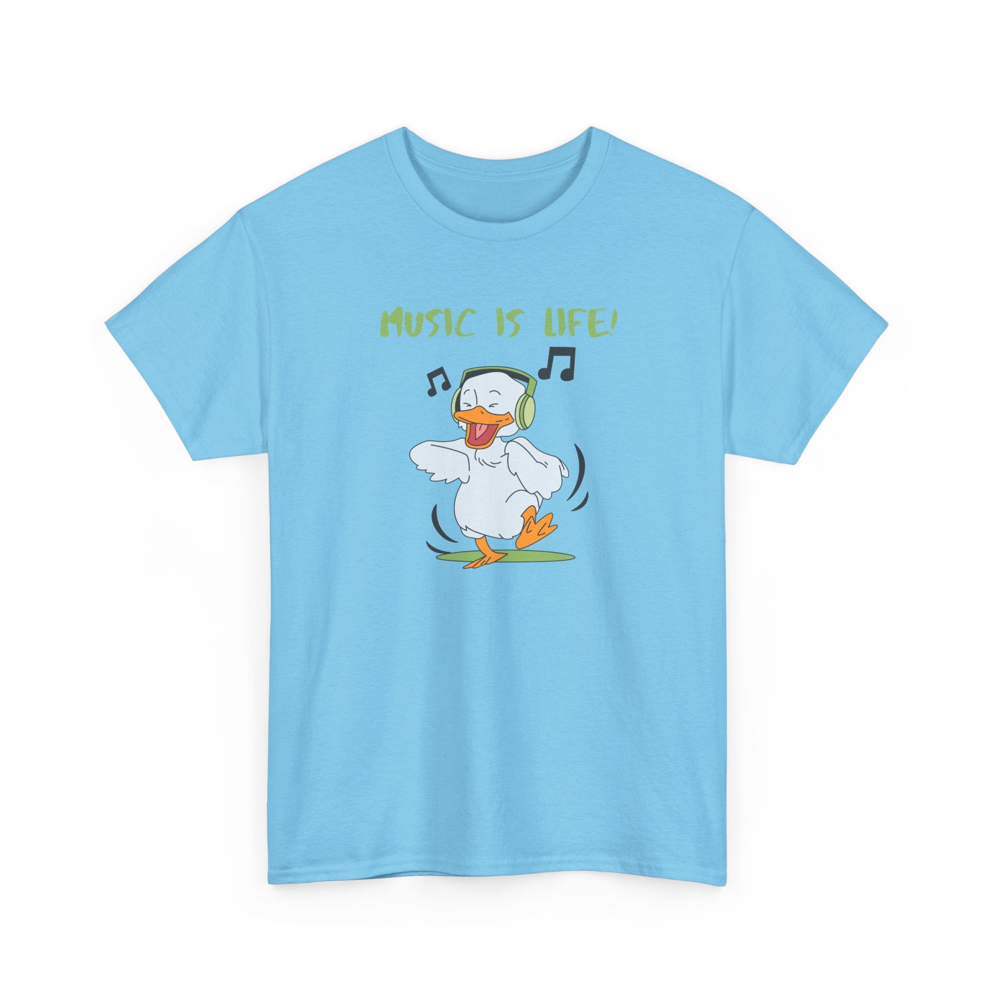 Music Is Life Duck T‑Shirt