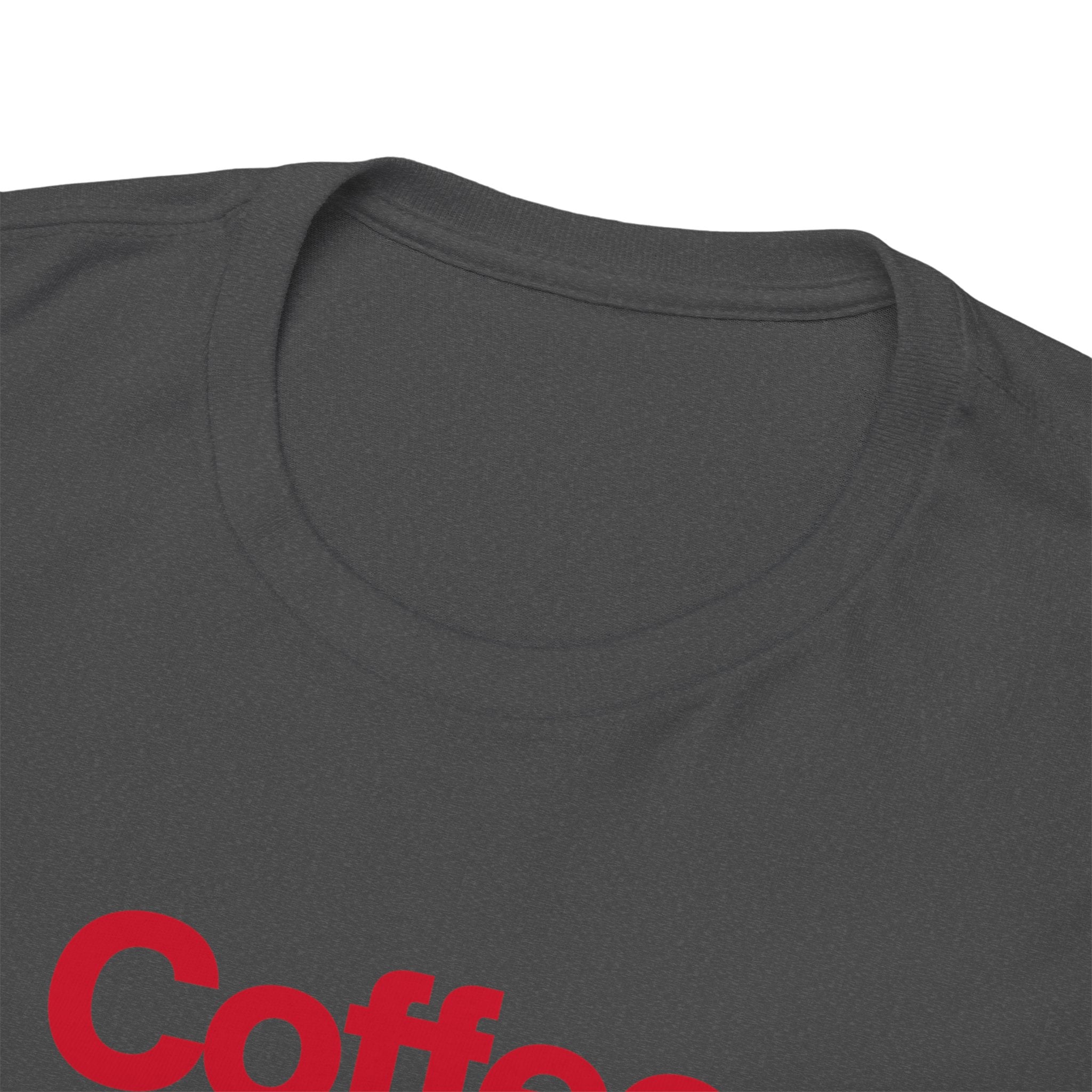 Coffee Lovers T-Shirt — Cute Red Coffee Cup Graphic Tee