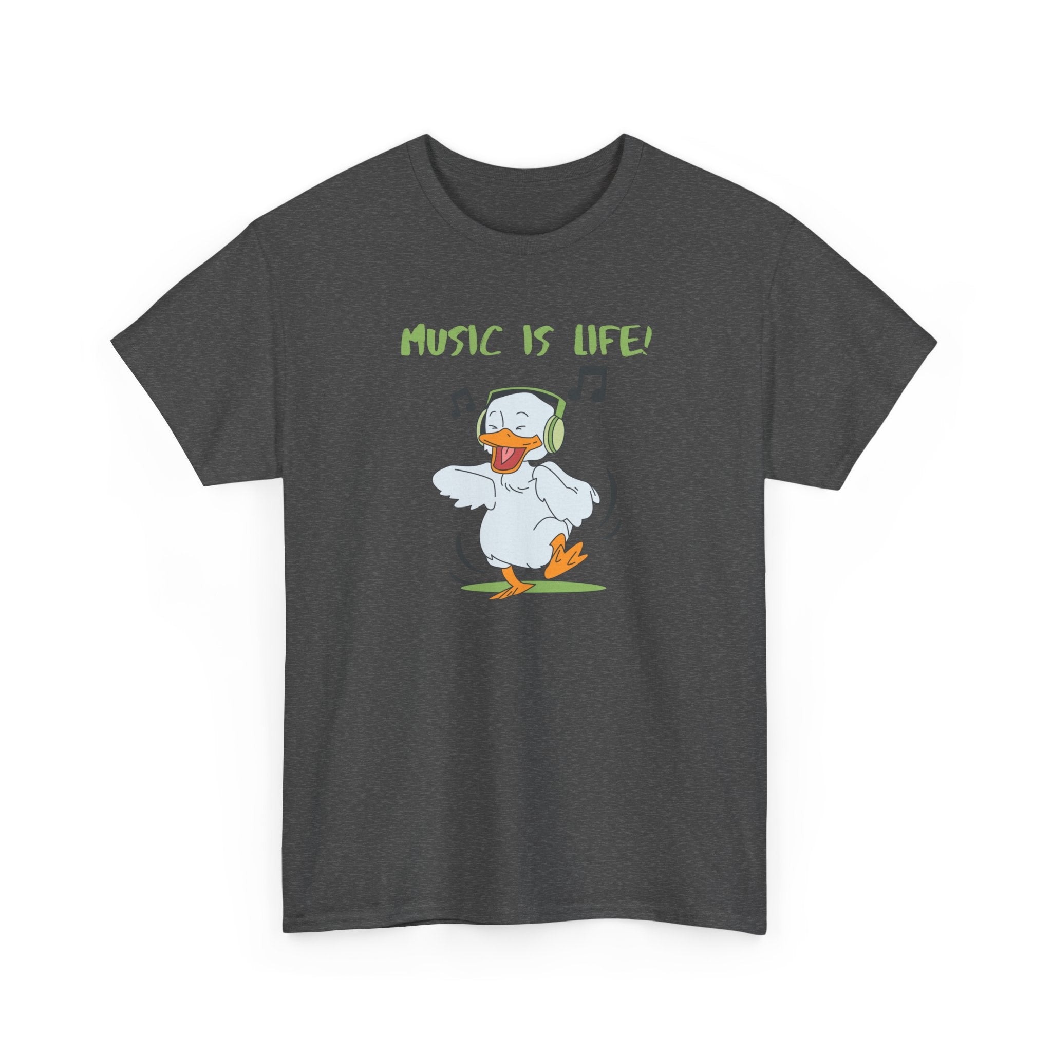 Music Is Life Duck T‑Shirt