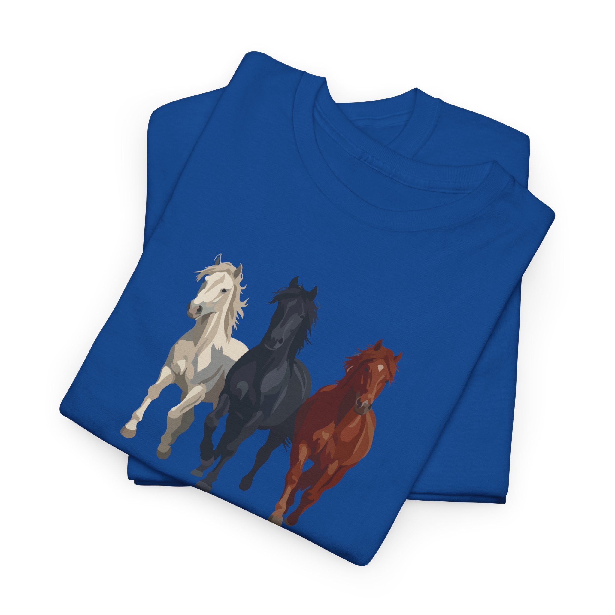 T-Shirt — Three Horses 'Love is Love' Pride Graphic Tee