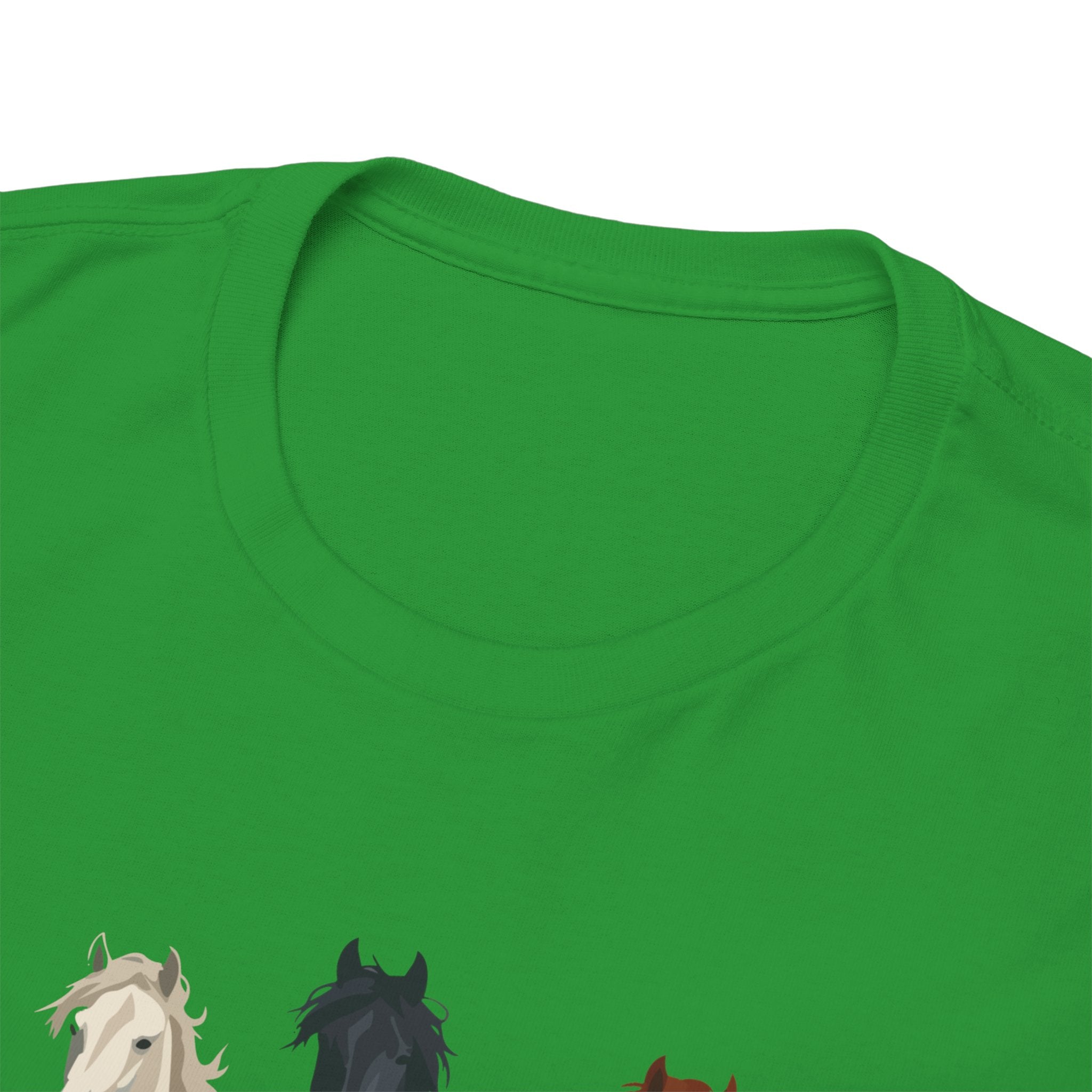 T-Shirt — Three Horses 'Love is Love' Pride Graphic Tee