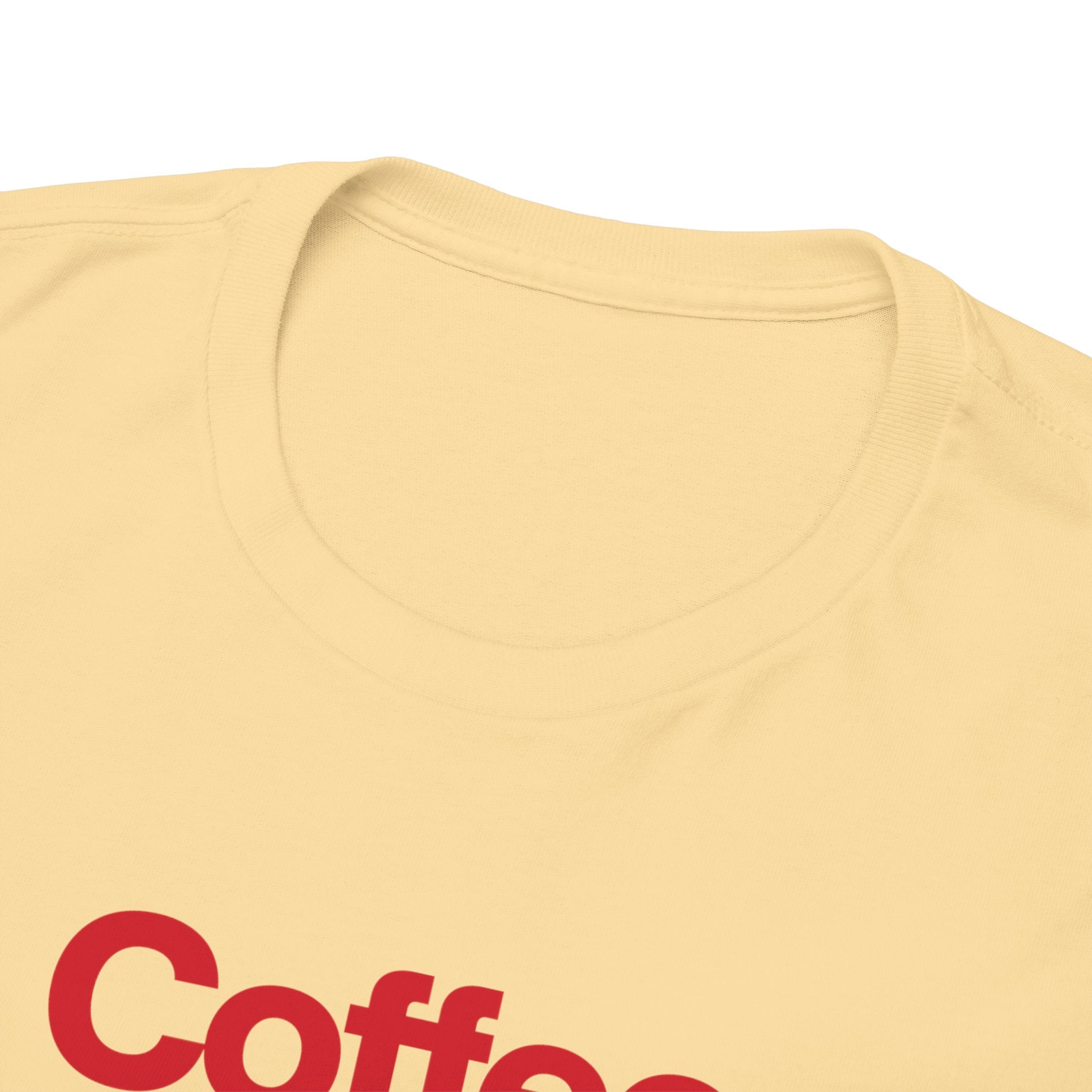 Coffee Lovers T-Shirt — Cute Red Coffee Cup Graphic Tee