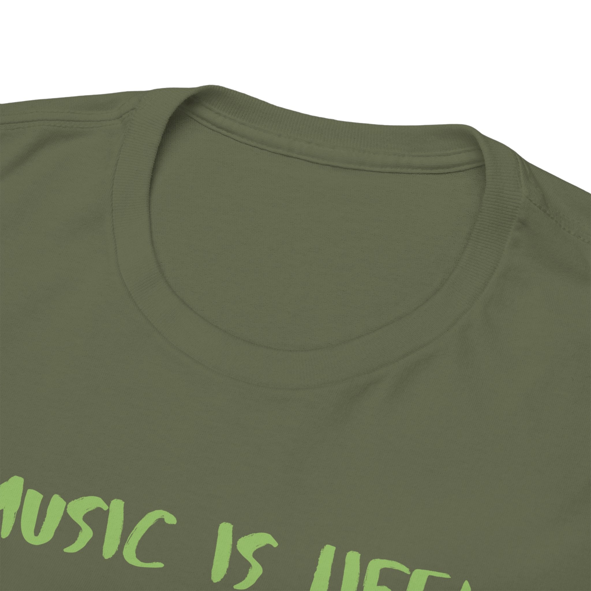 Music Is Life Duck T‑Shirt