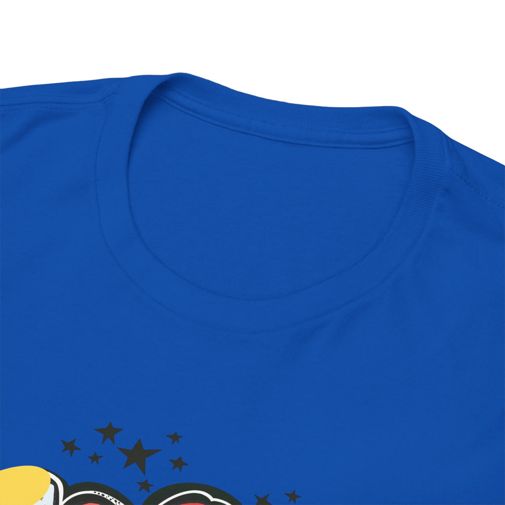 Love Heart Graphic Tee — Retro Doodle "LOVE" Design