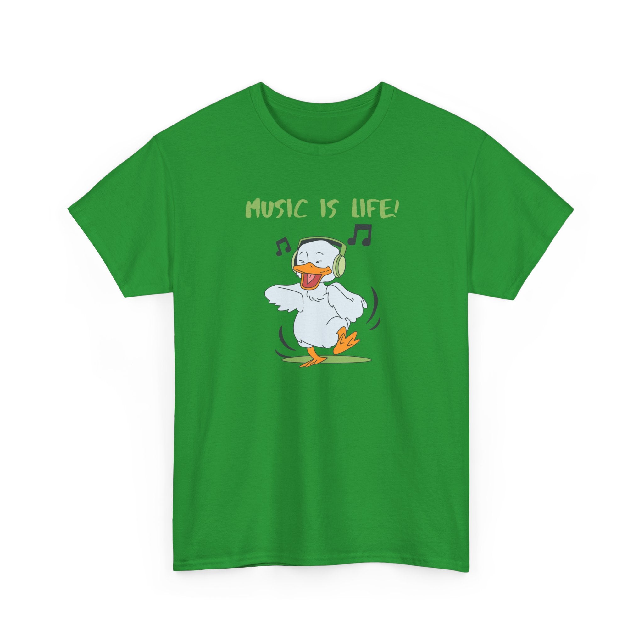 Music Is Life Duck T‑Shirt