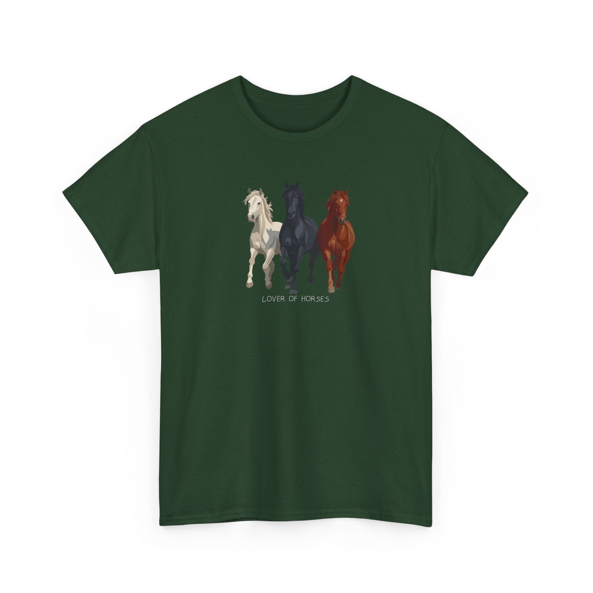 T-Shirt — Three Horses 'Love is Love' Pride Graphic Tee