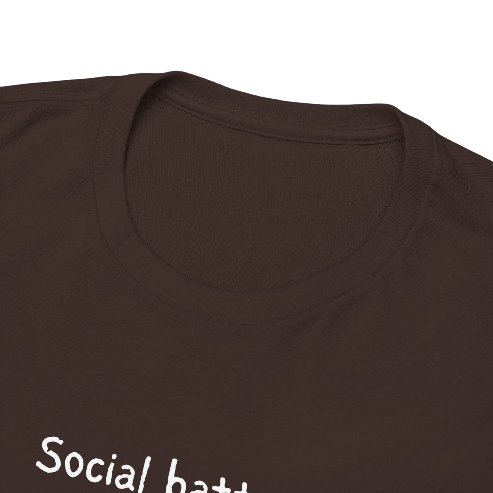 Social Battery Permanently Low Tee — Introvert Humor Cotton T-Shirt