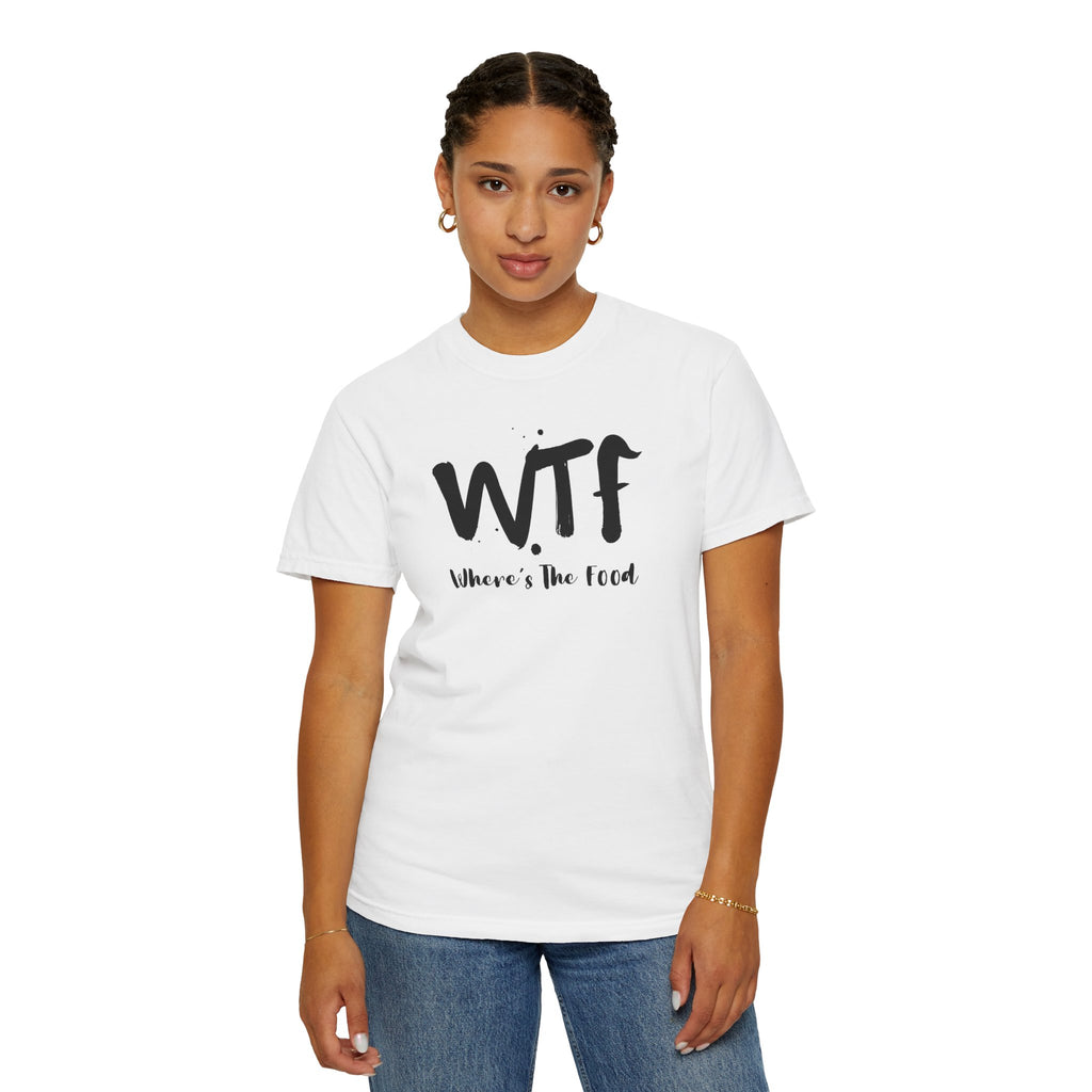 WTF "Where's The Food" Graphic T-Shirt