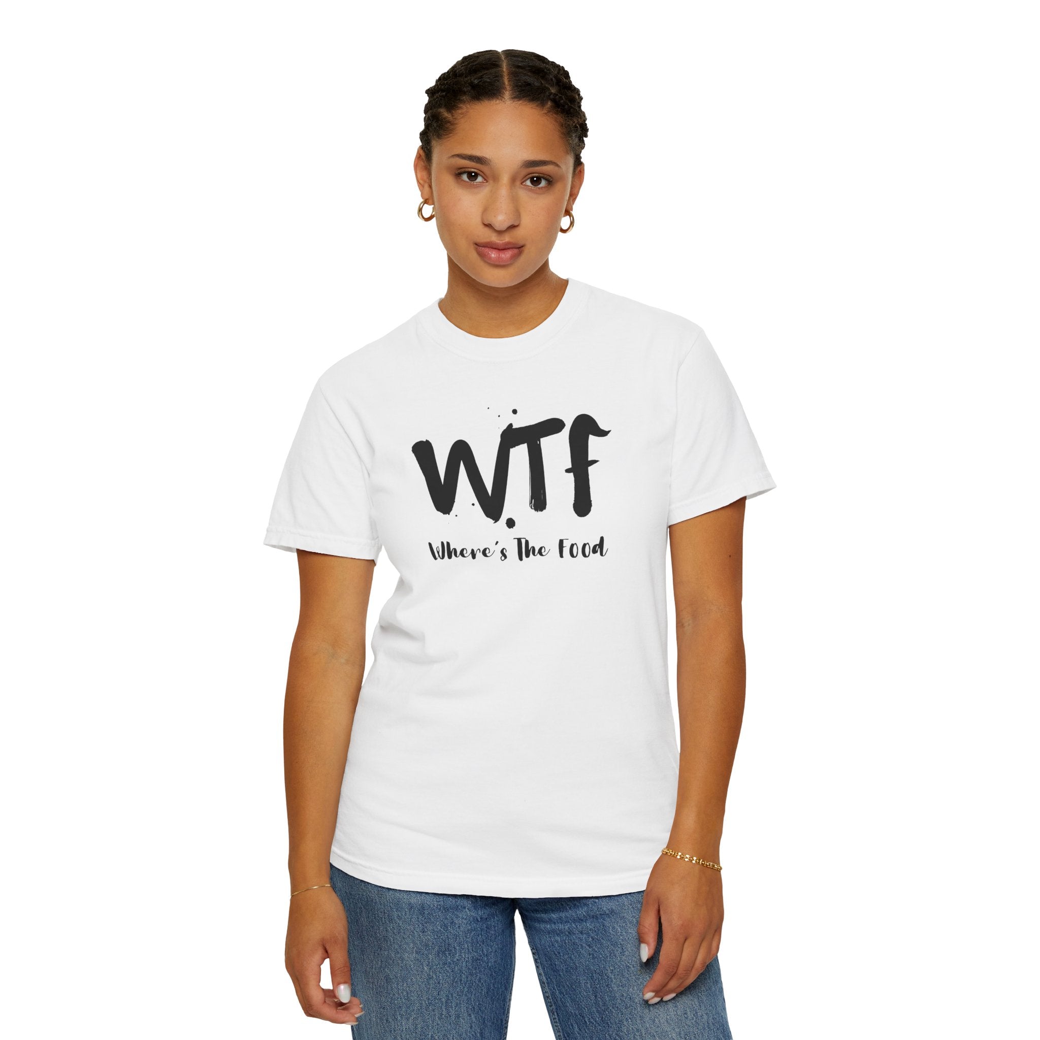 WTF "Where's The Food" Graphic T-Shirt