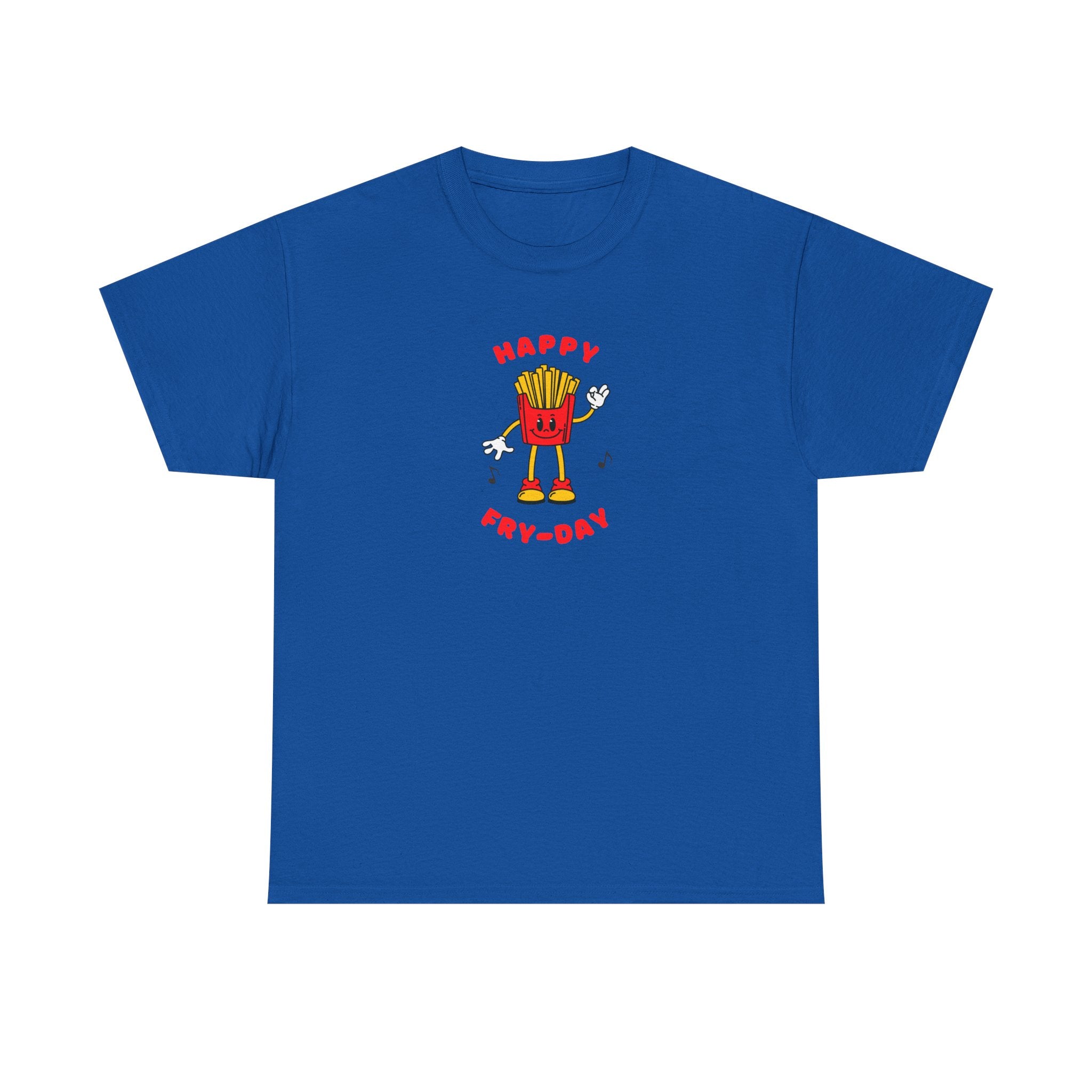 Happy Fry-Day T-Shirt — Cute Dancing Fries Graphic Tee