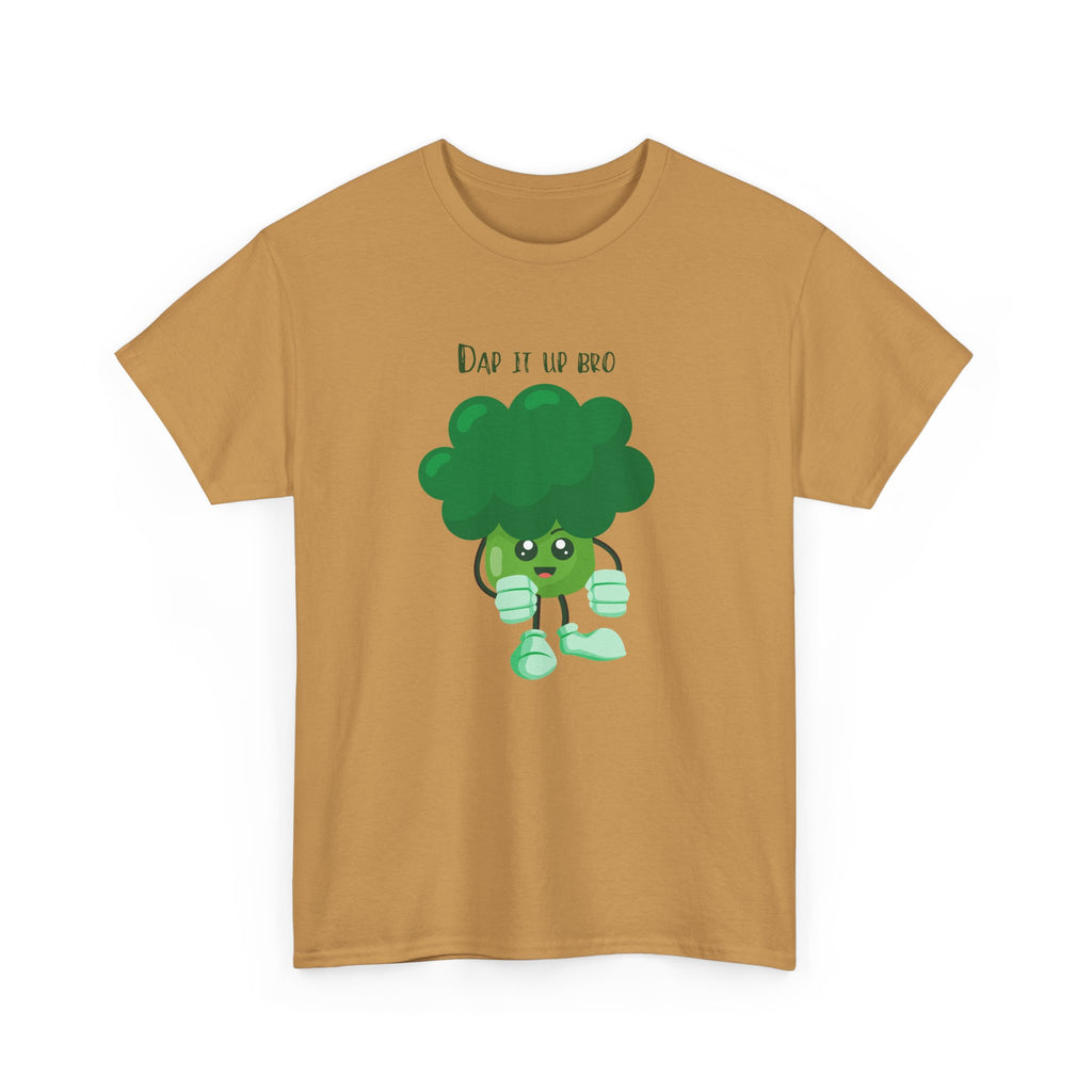 Broccoli Buddy T‑Shirt — Cute 'Eat Yo Veg' Veggie Graphic Tee