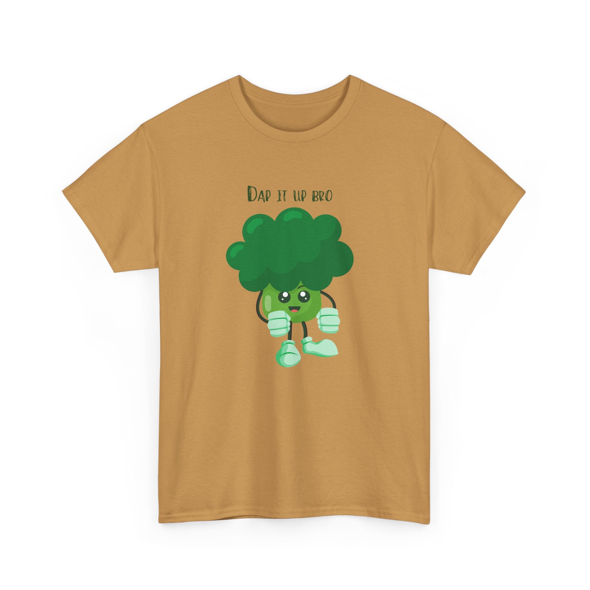 Broccoli Buddy T‑Shirt — Cute 'Eat Yo Veg' Veggie Graphic Tee