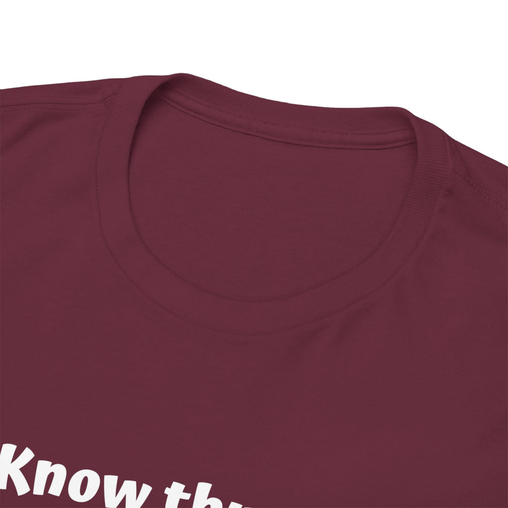 Know Thyself T-Shirt — Minimalist Affirmation Tee