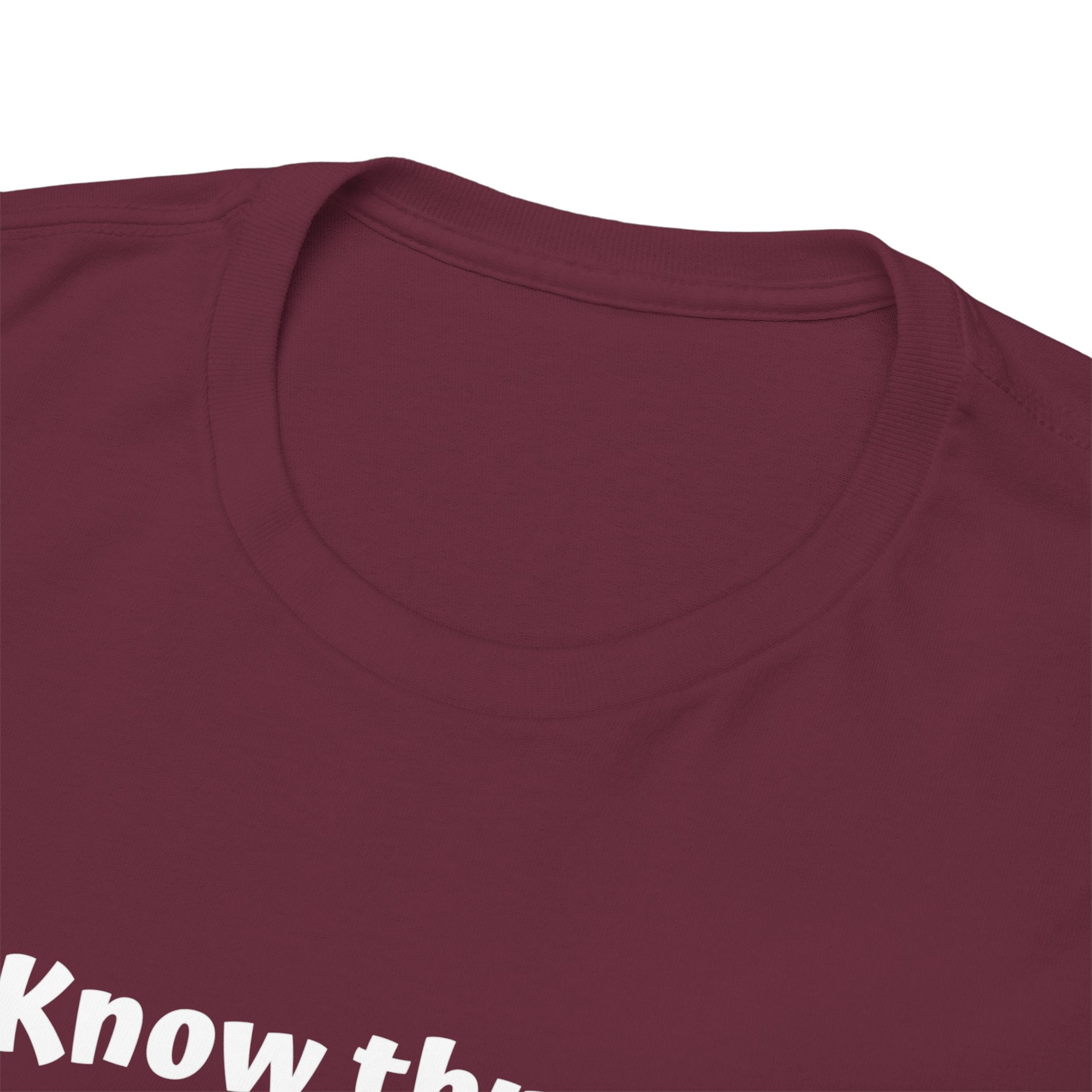 Know Thyself T-Shirt — Minimalist Affirmation Tee