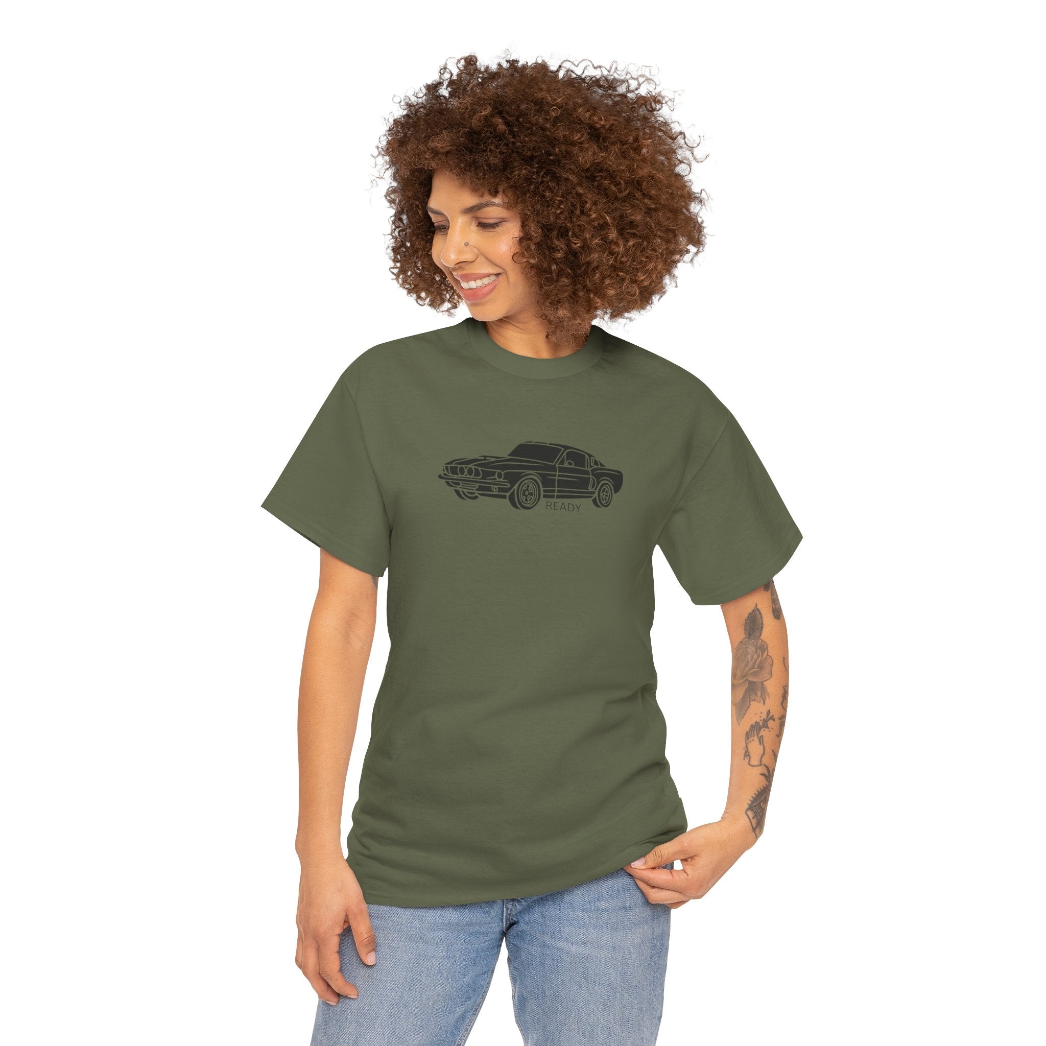Classic Muscle Car Tee — Vintage Mustang Graphic Shirt