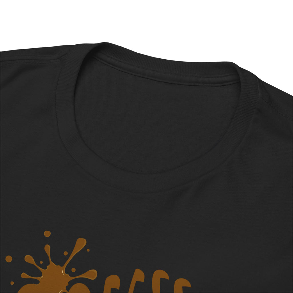 Coffee Splash T‑Shirt — Retro Coffee Typography Tee